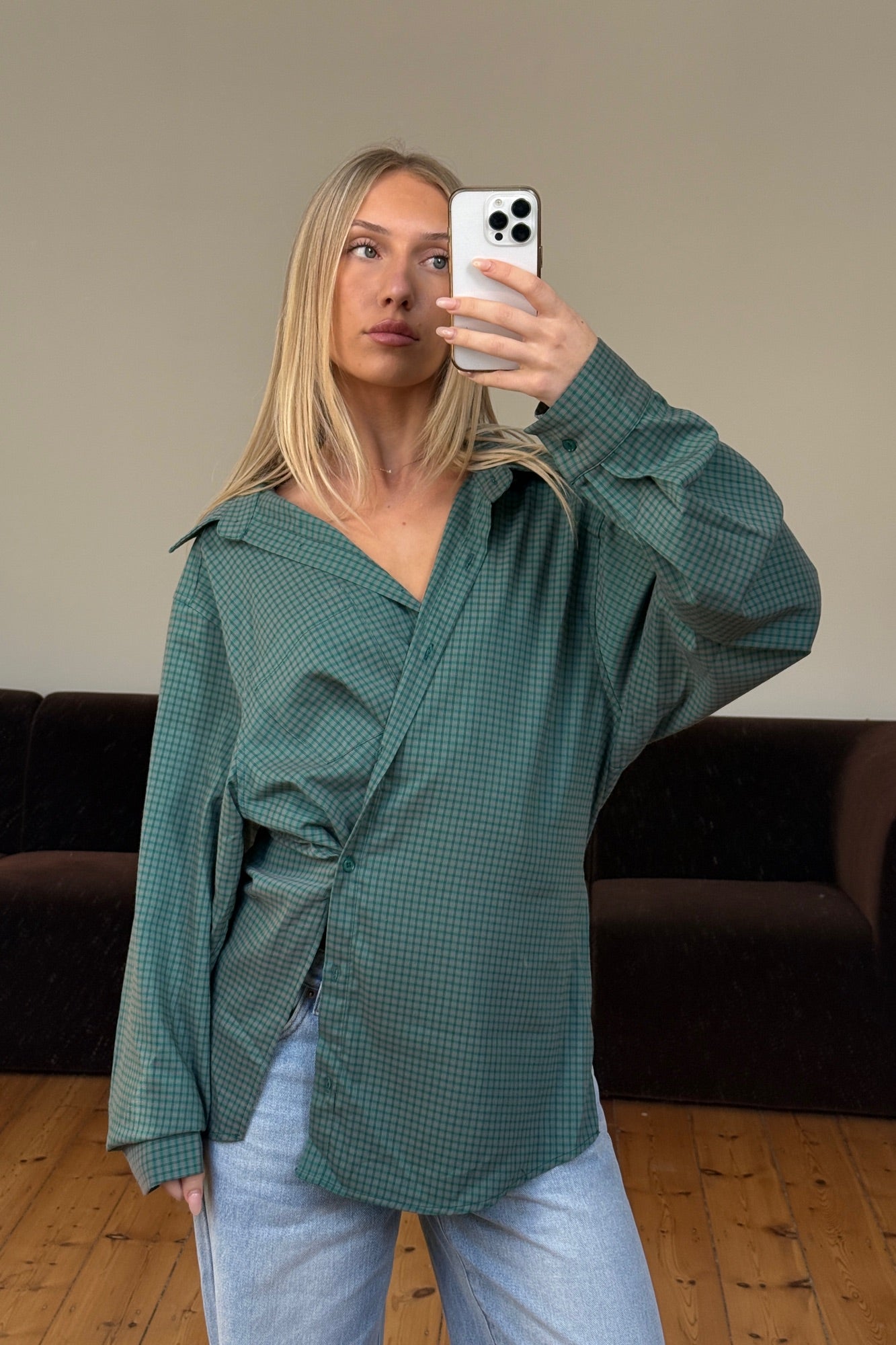 Notting Hill Shirt Forest Plaid