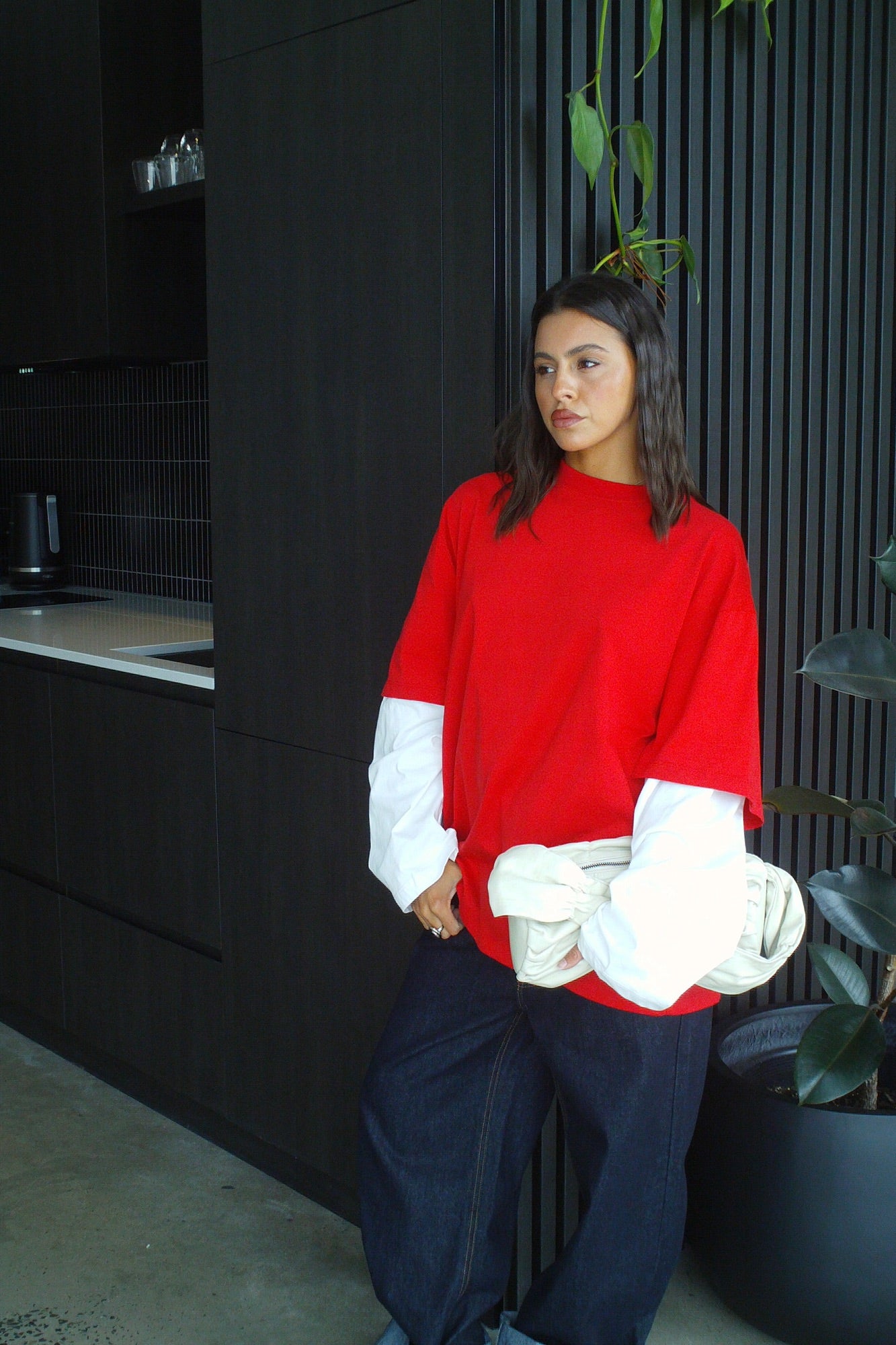 Bottega Shirt Crimson