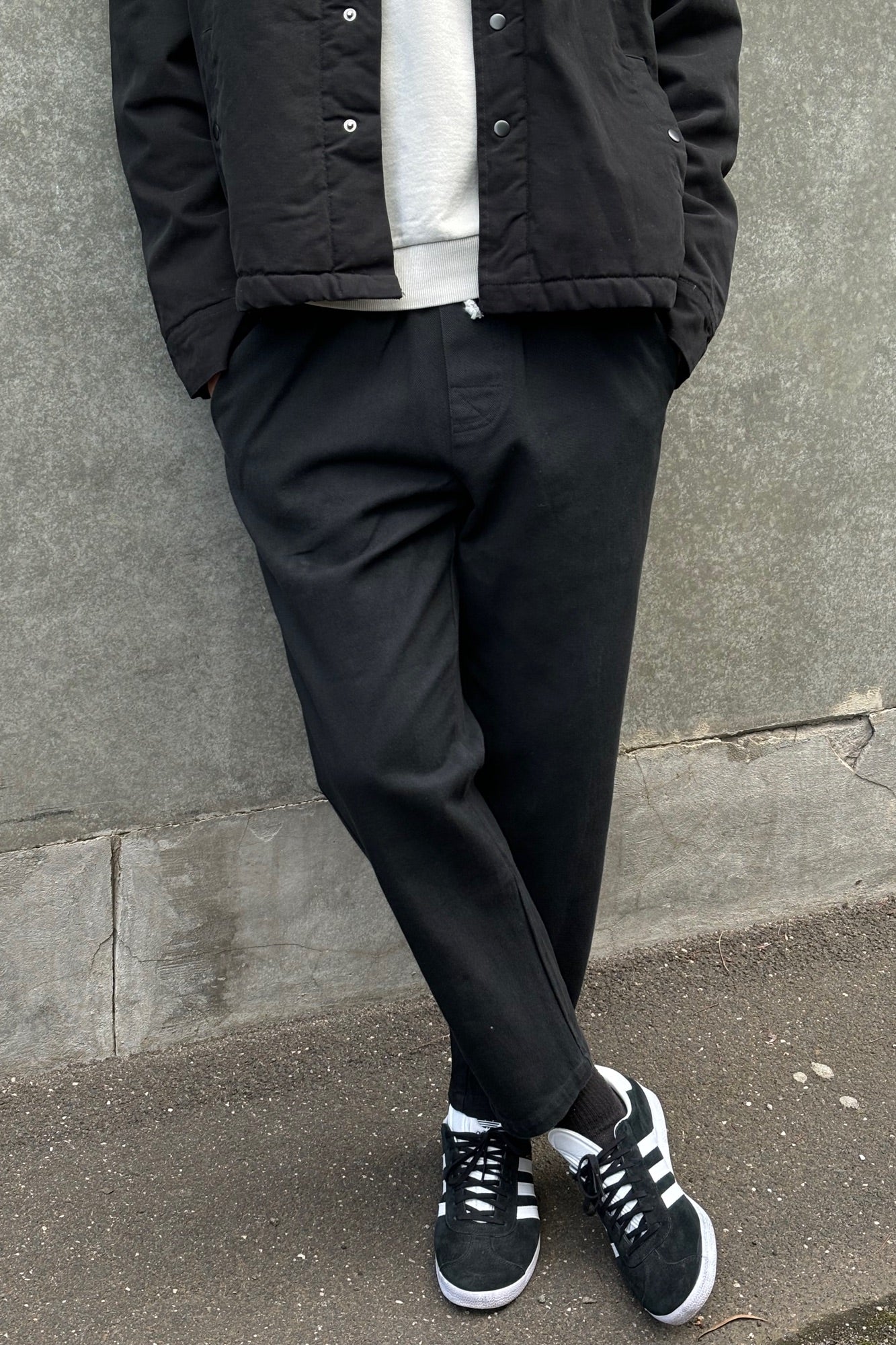 Drill Jogger Pant Black