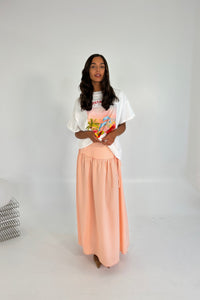 Rylan Maxi Skirt Orange