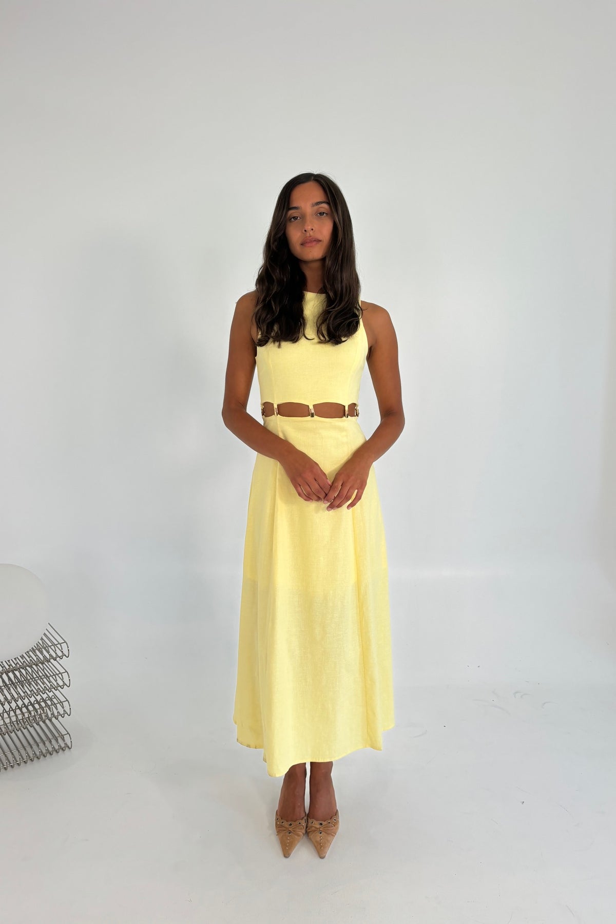 Mimi Maxi Dress Lemon