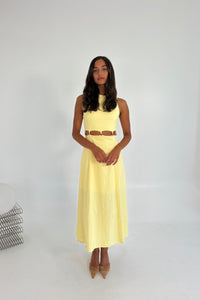 Mimi Maxi Dress Lemon