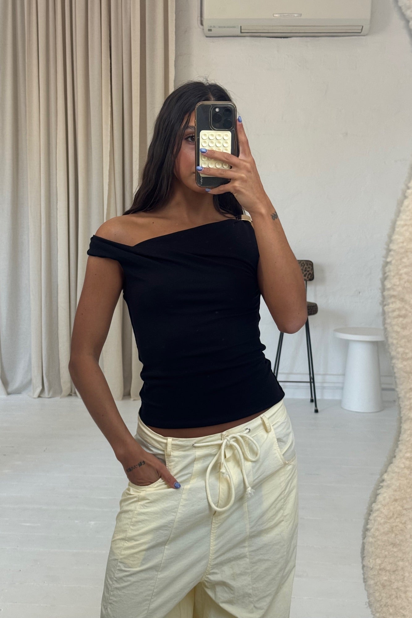 Aisha Top Black