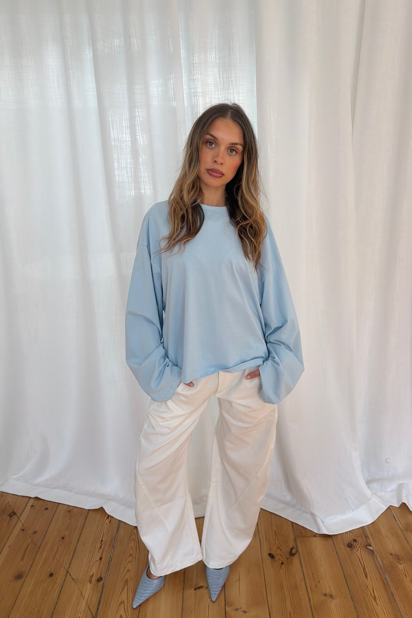 Bloom Long Sleeve Baby Blue