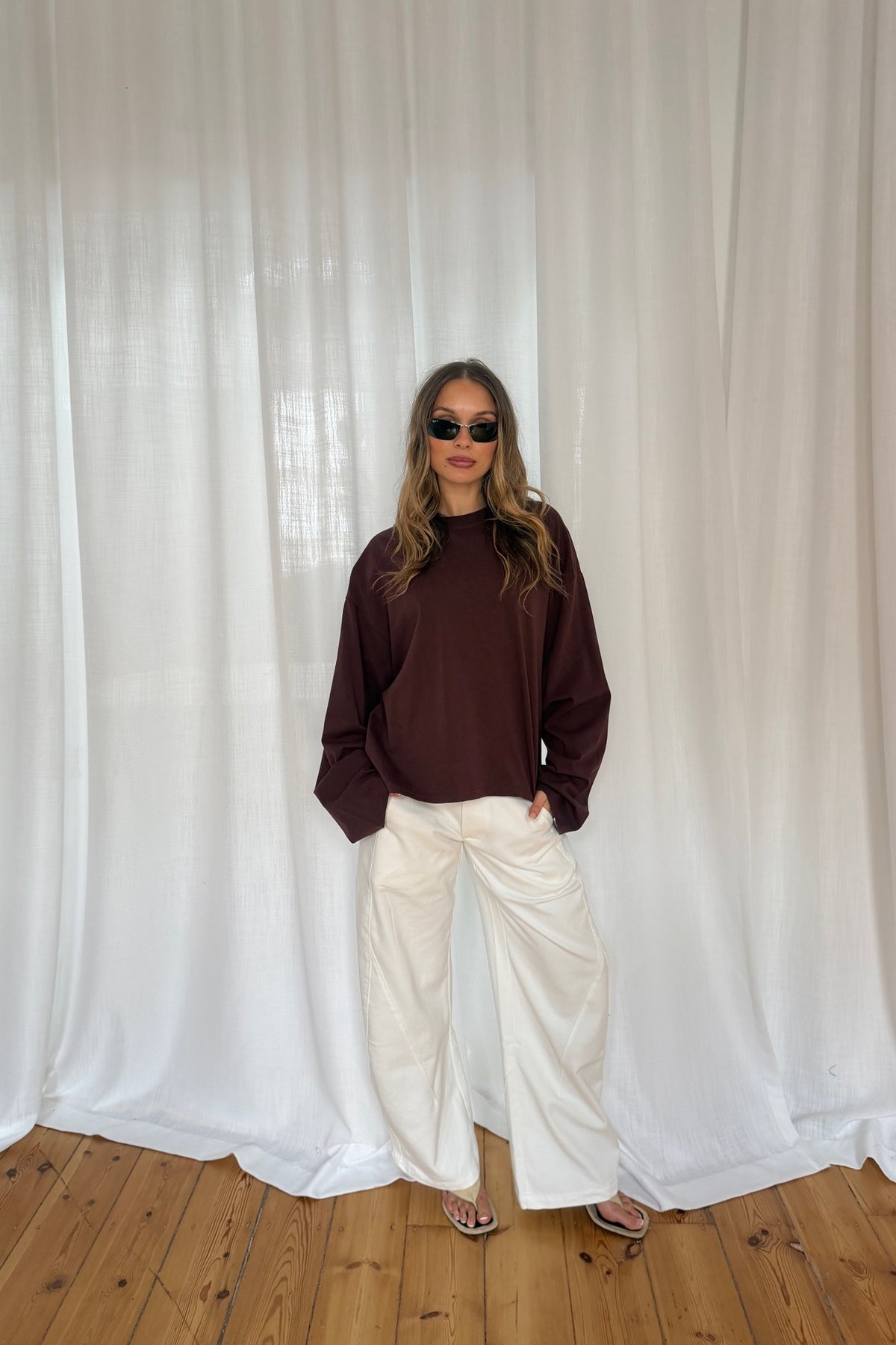 Bloom Long Sleeve Cinnamon