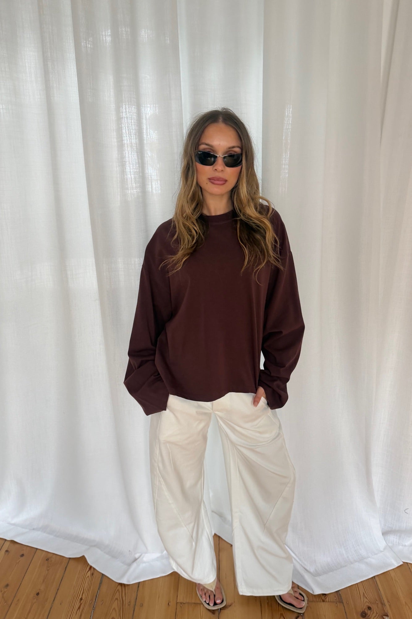 Bloom Long Sleeve Cinnamon