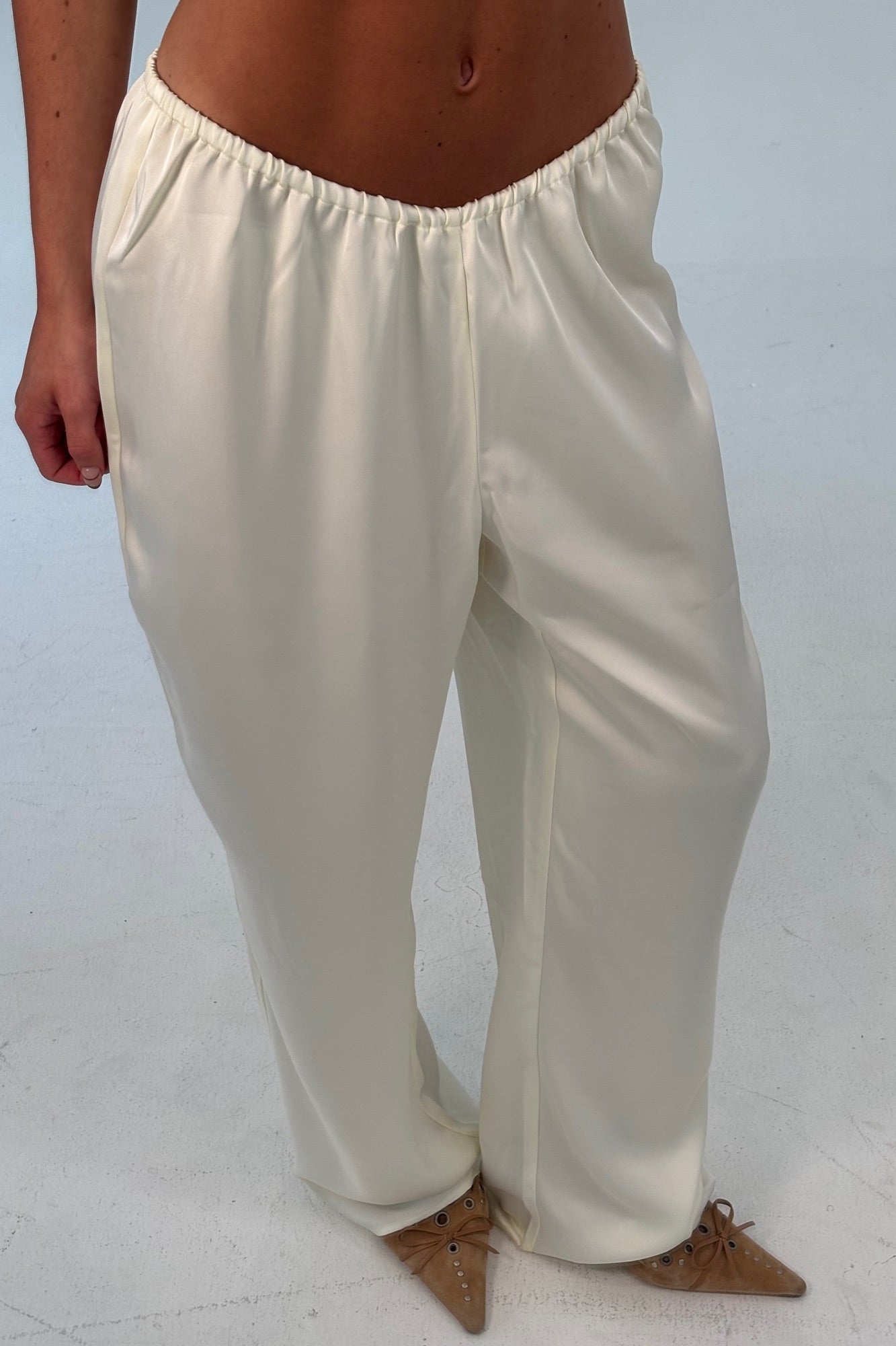 Solene Pant Ivory