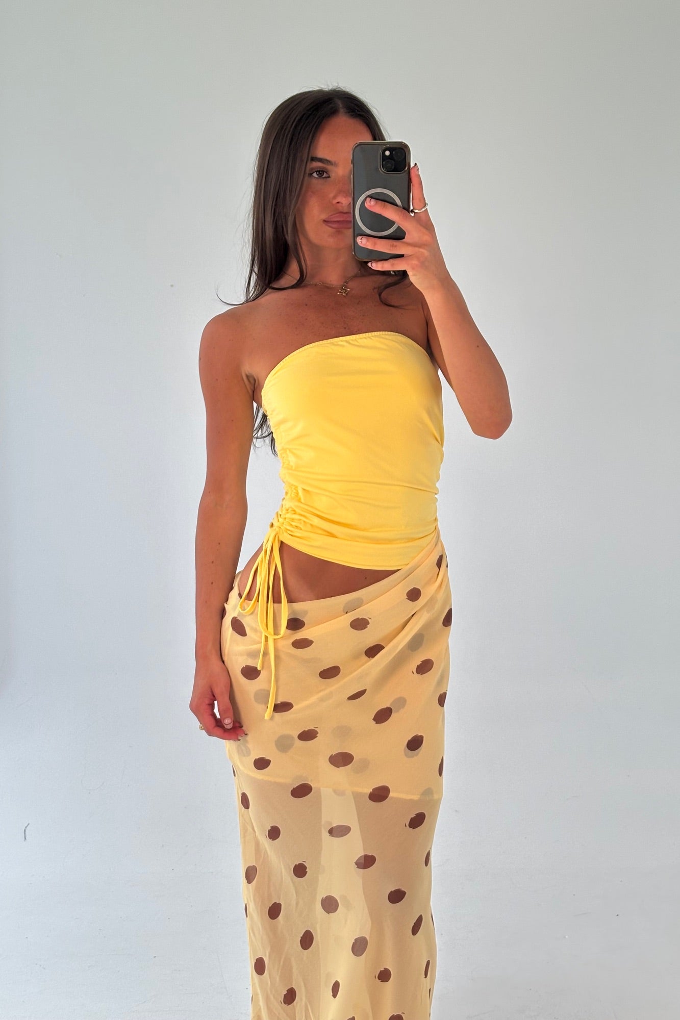 Bella Maxi Dress Lemon