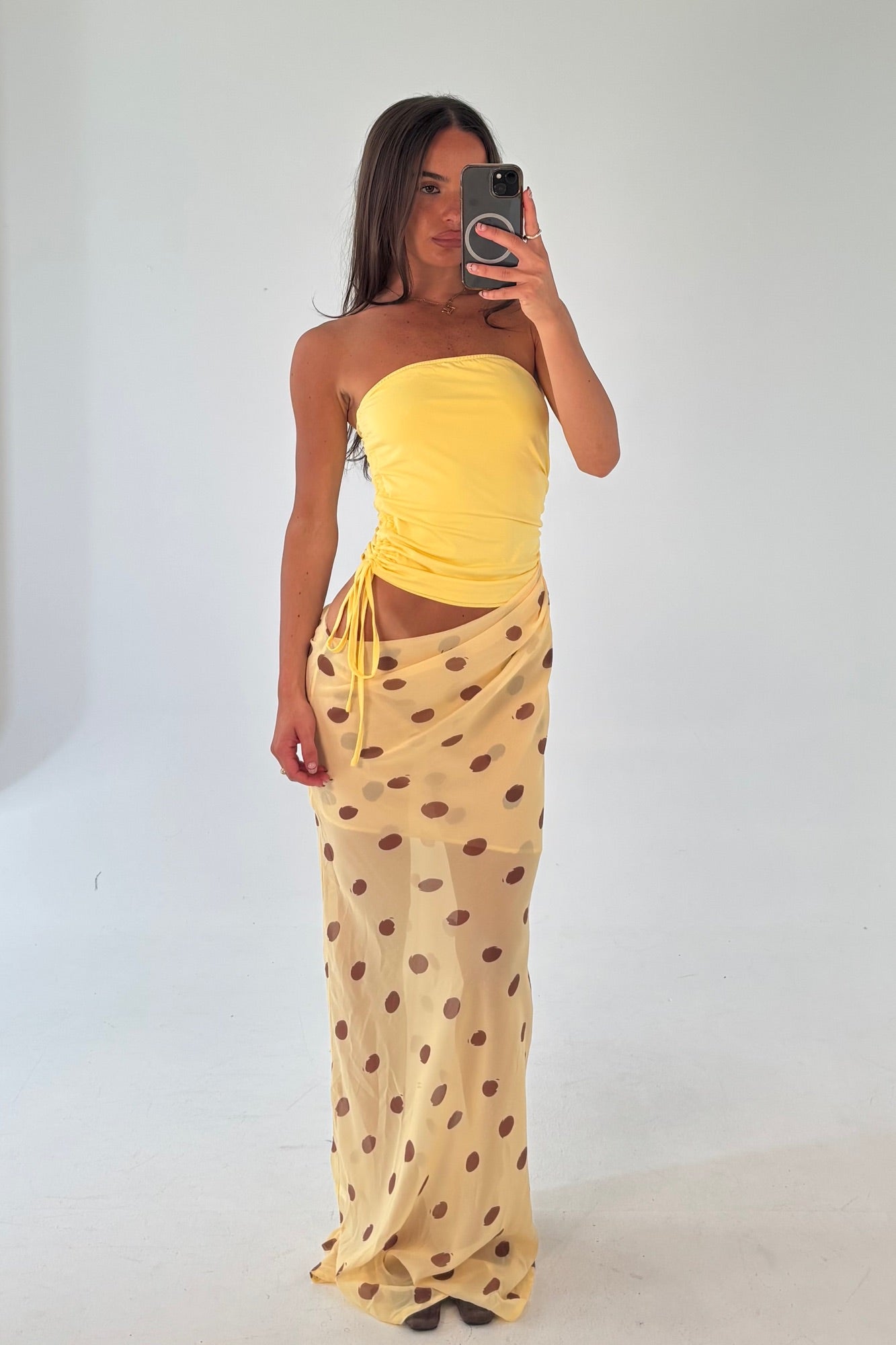 Bella Maxi Dress Lemon