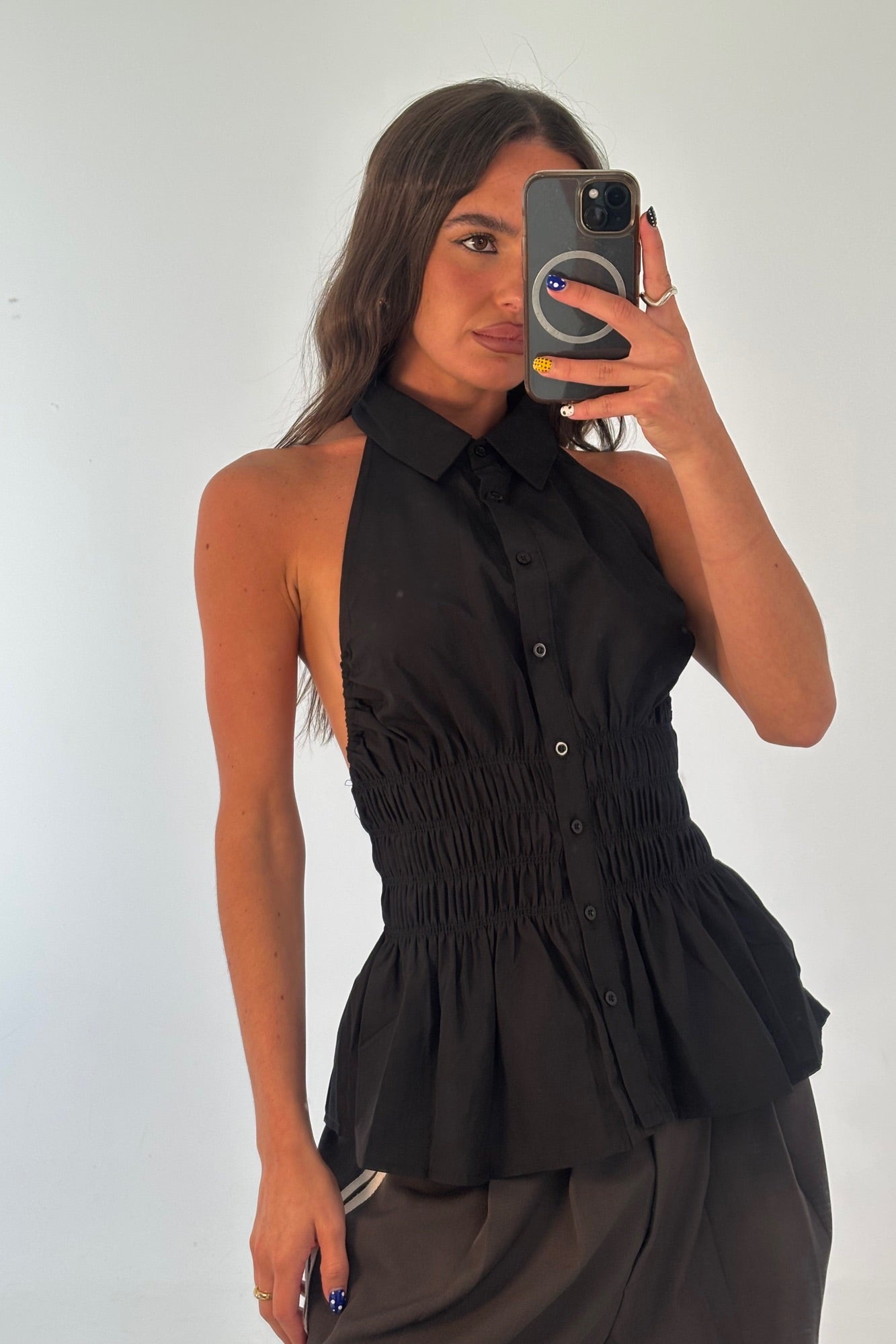 Kristal Top Black