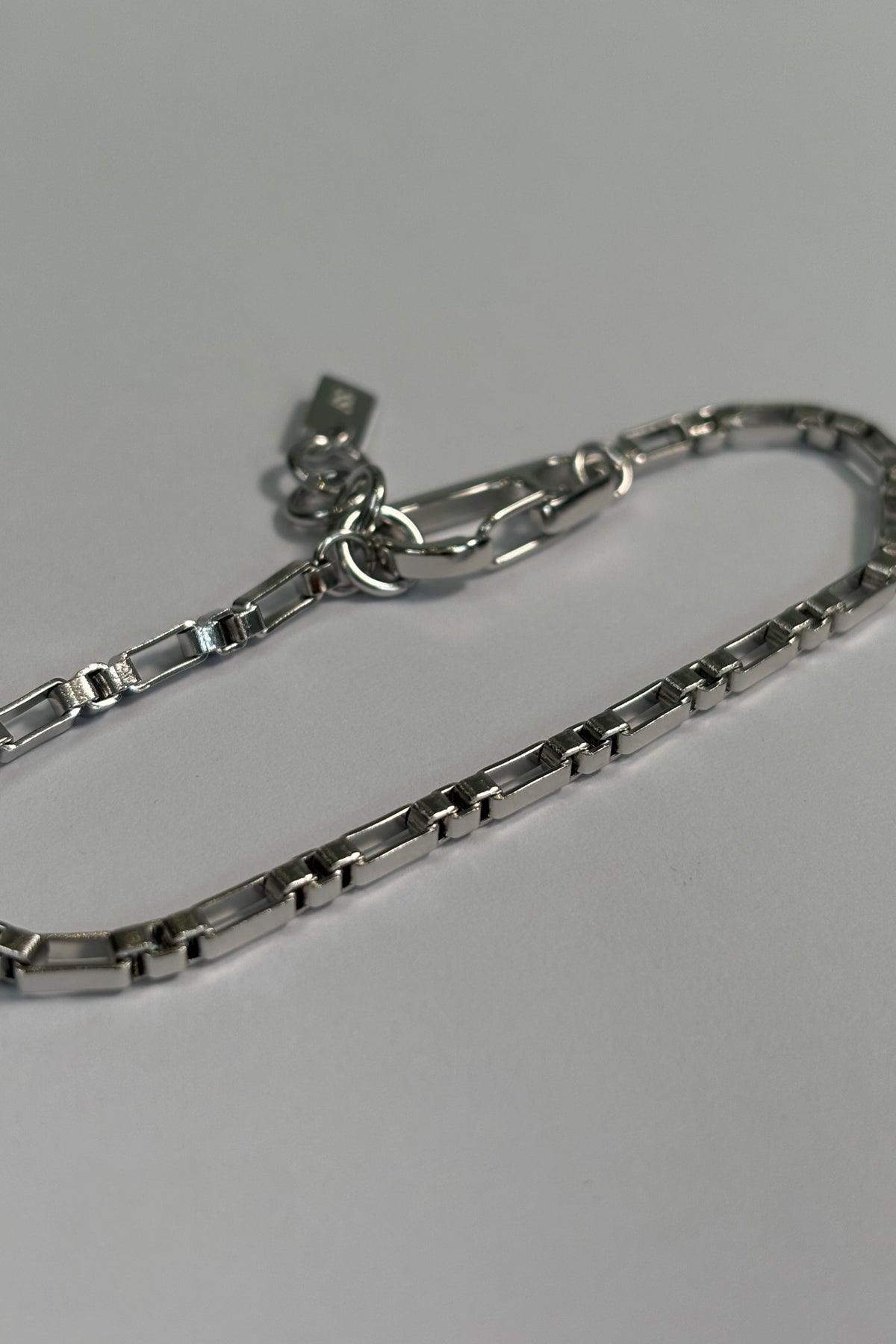 Premium NTH Ryder Chain Bracelet White Gold Plated