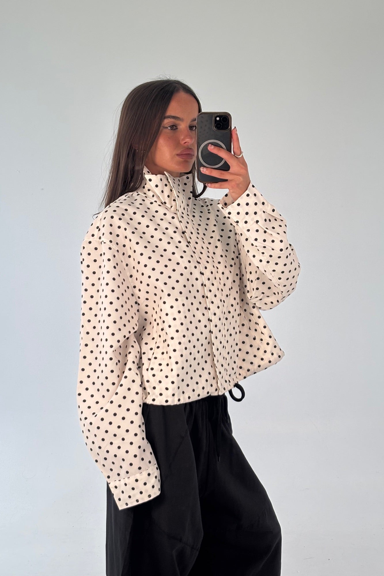 Arlo Windbreaker Polkadot