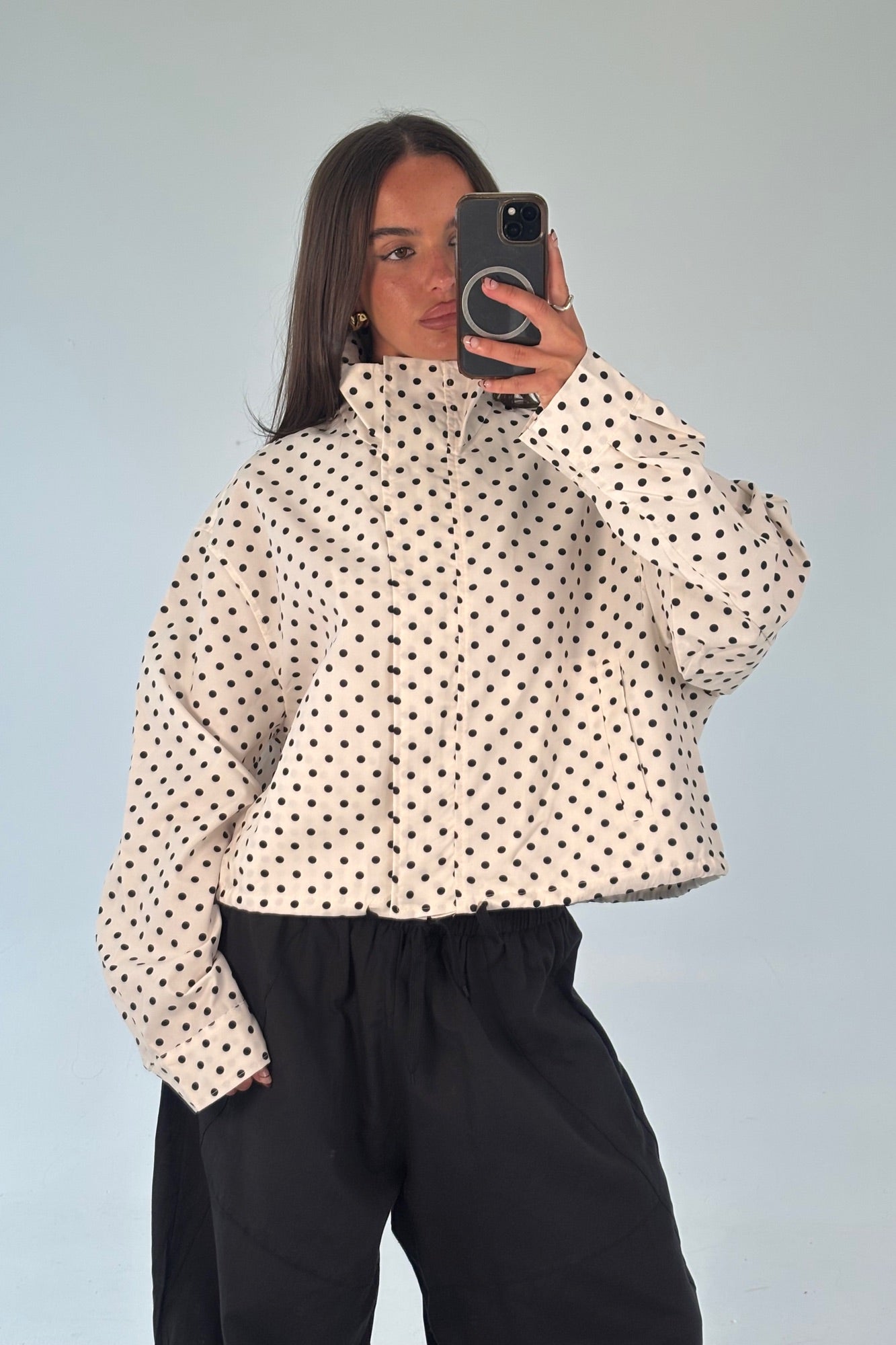 Arlo Windbreaker Polkadot