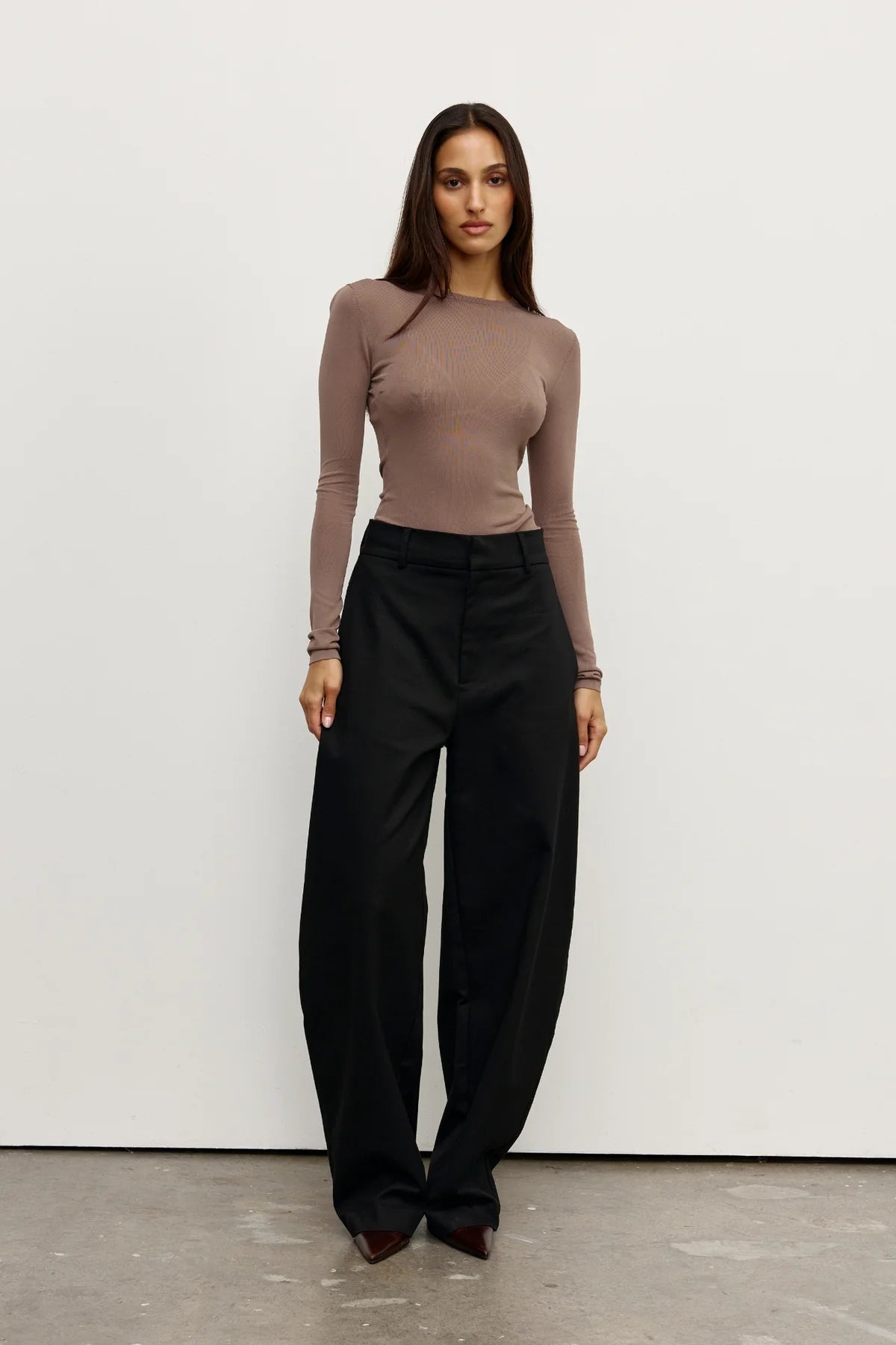 Stevie Top Mouse Grey