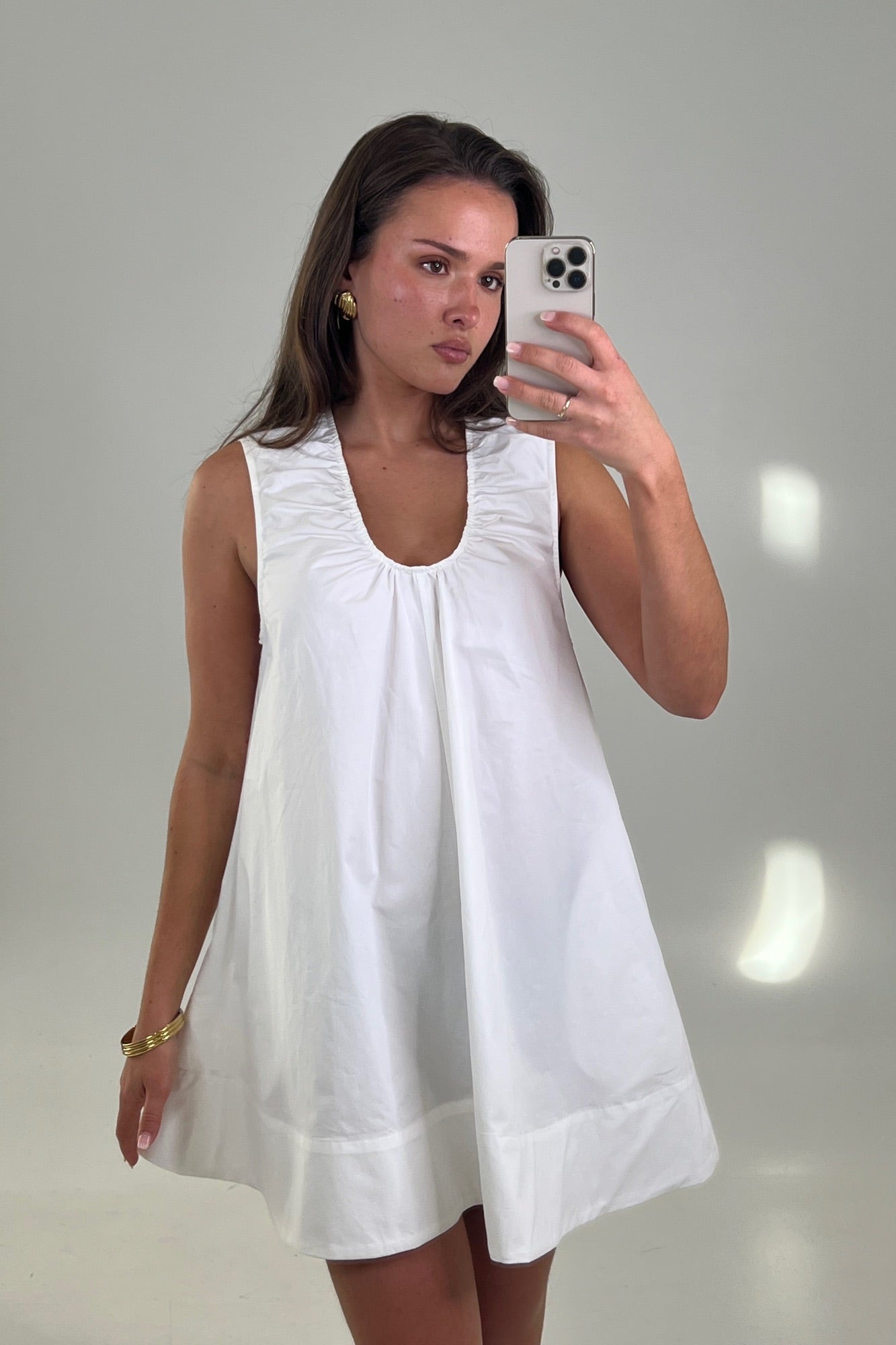 Sydney Mini Dress White