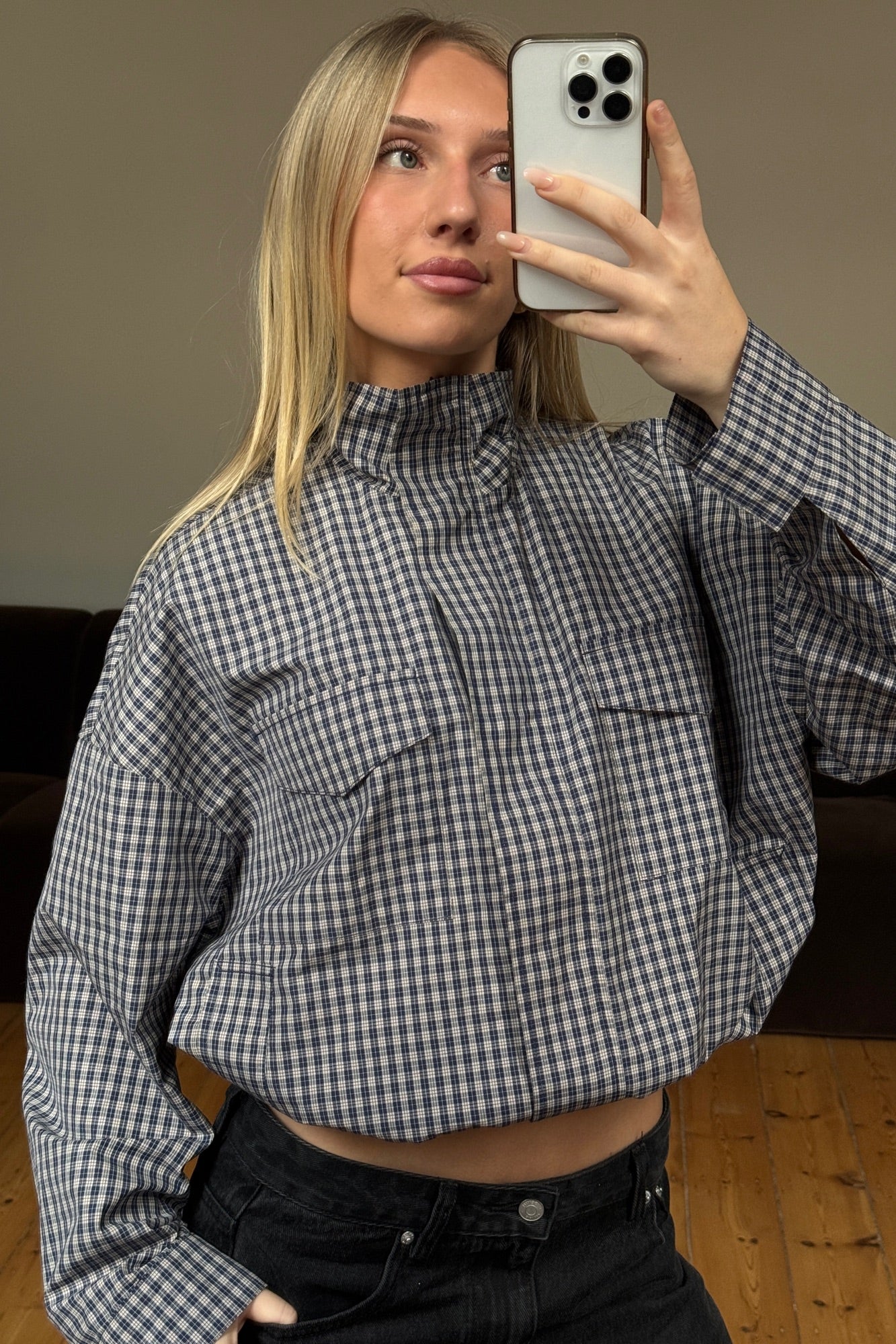 Hampton Bomber Plaid