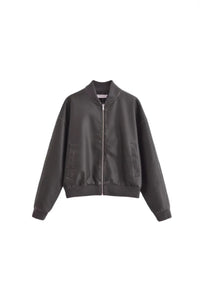 Addison Bomber Jacket Washed Black