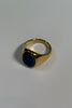 Premium NTH Stone Ring 18K Gold Plated Blue