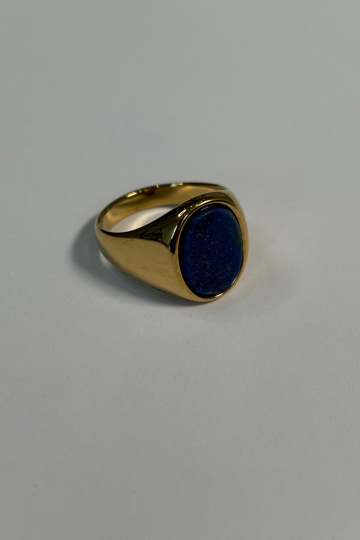 Premium NTH Stone Ring 18K Gold Plated Blue