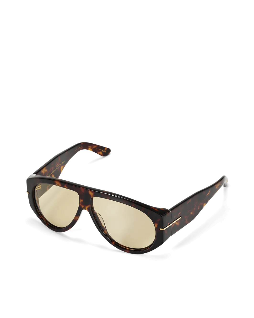 The Amelia Dark Havana Tort/Dark Yellow