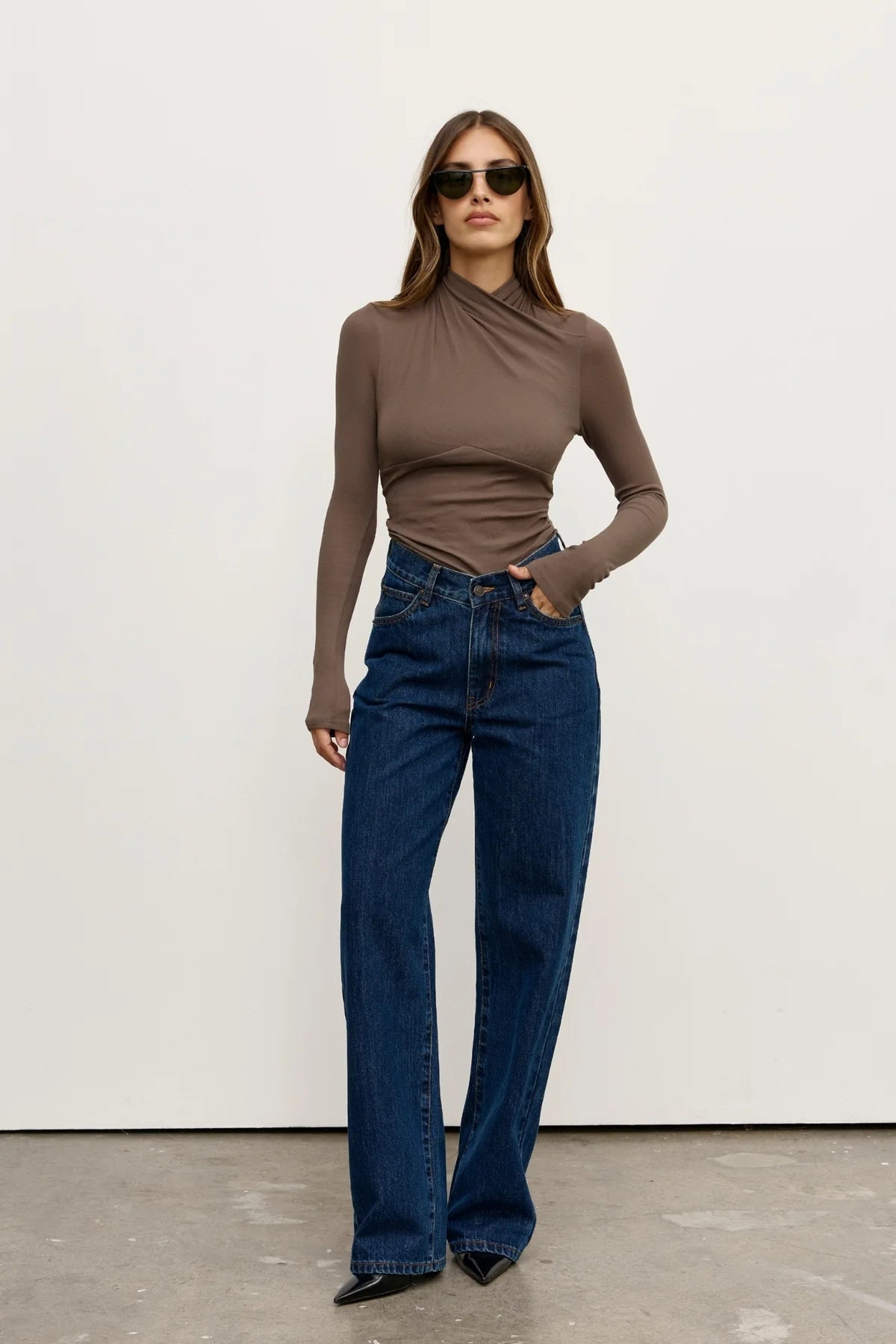 Tonia Top Grey