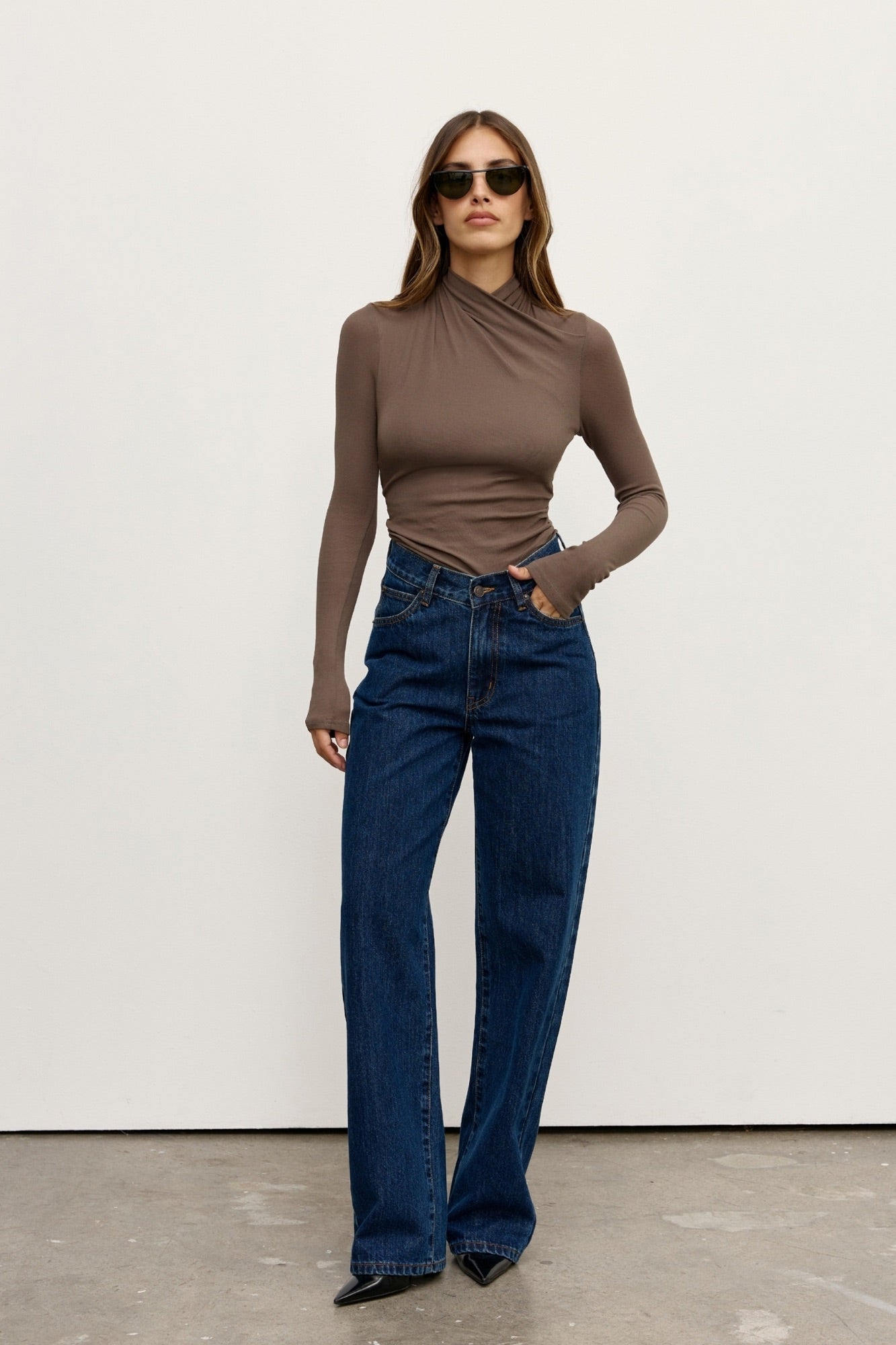 Tonia Top Grey