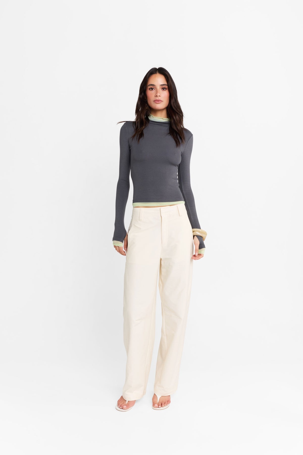 Dasha Top Charcoal