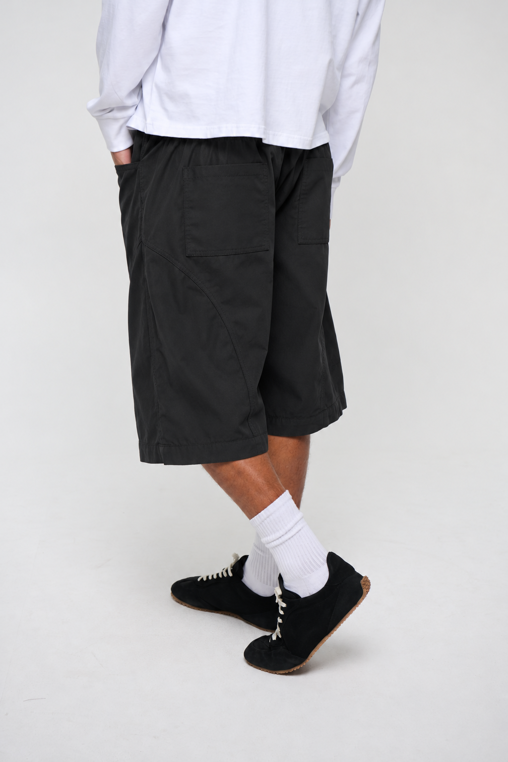 Jaydan Baggy Short Black