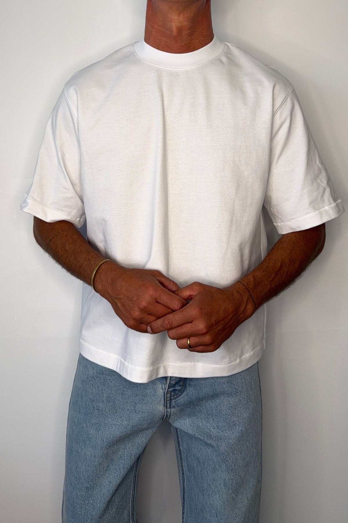 Dan Buttery Cotton Tee White