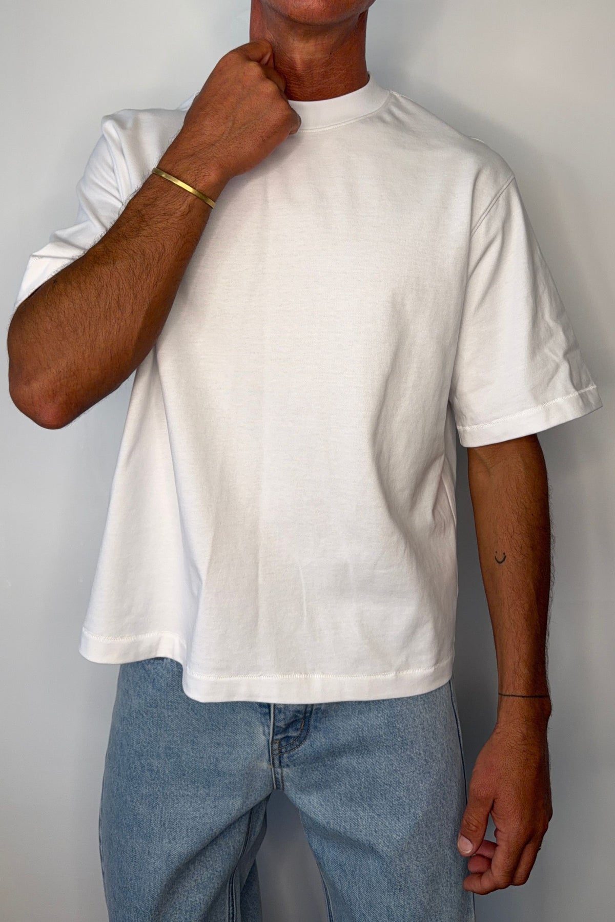 Dan Buttery Cotton Tee White