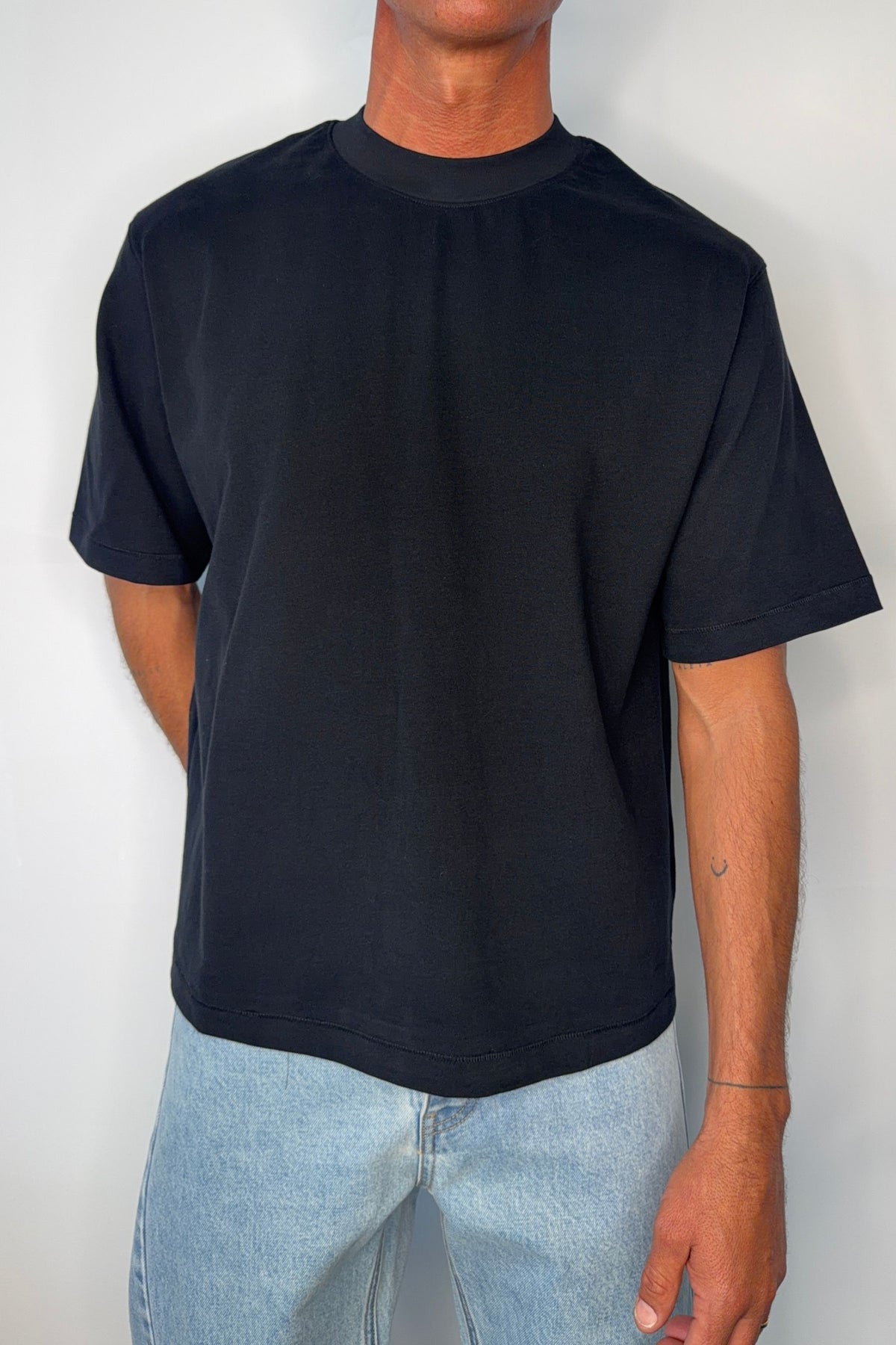 Dan Buttery Cotton Tee Black