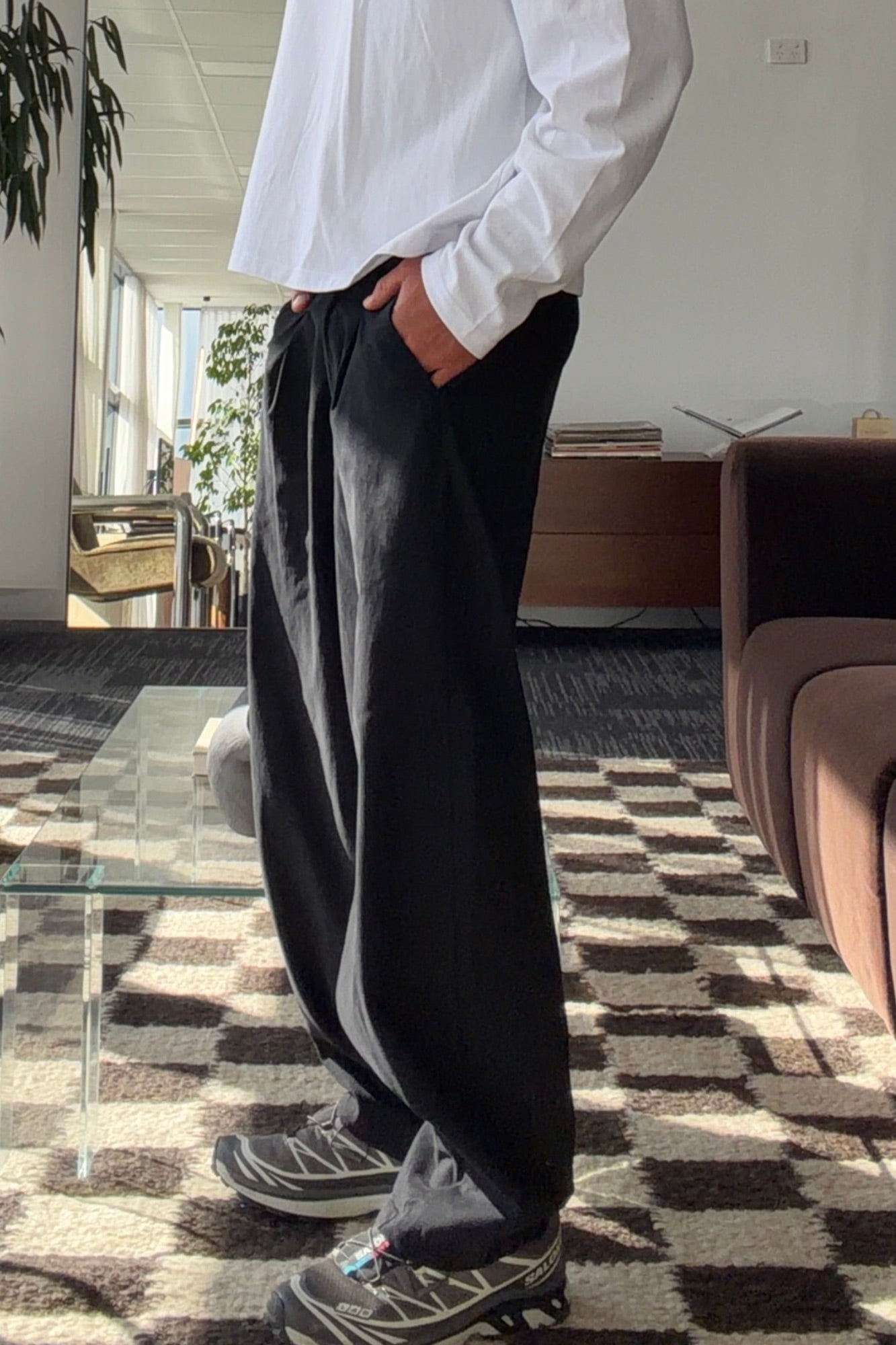 Harris Relaxed Pant Black