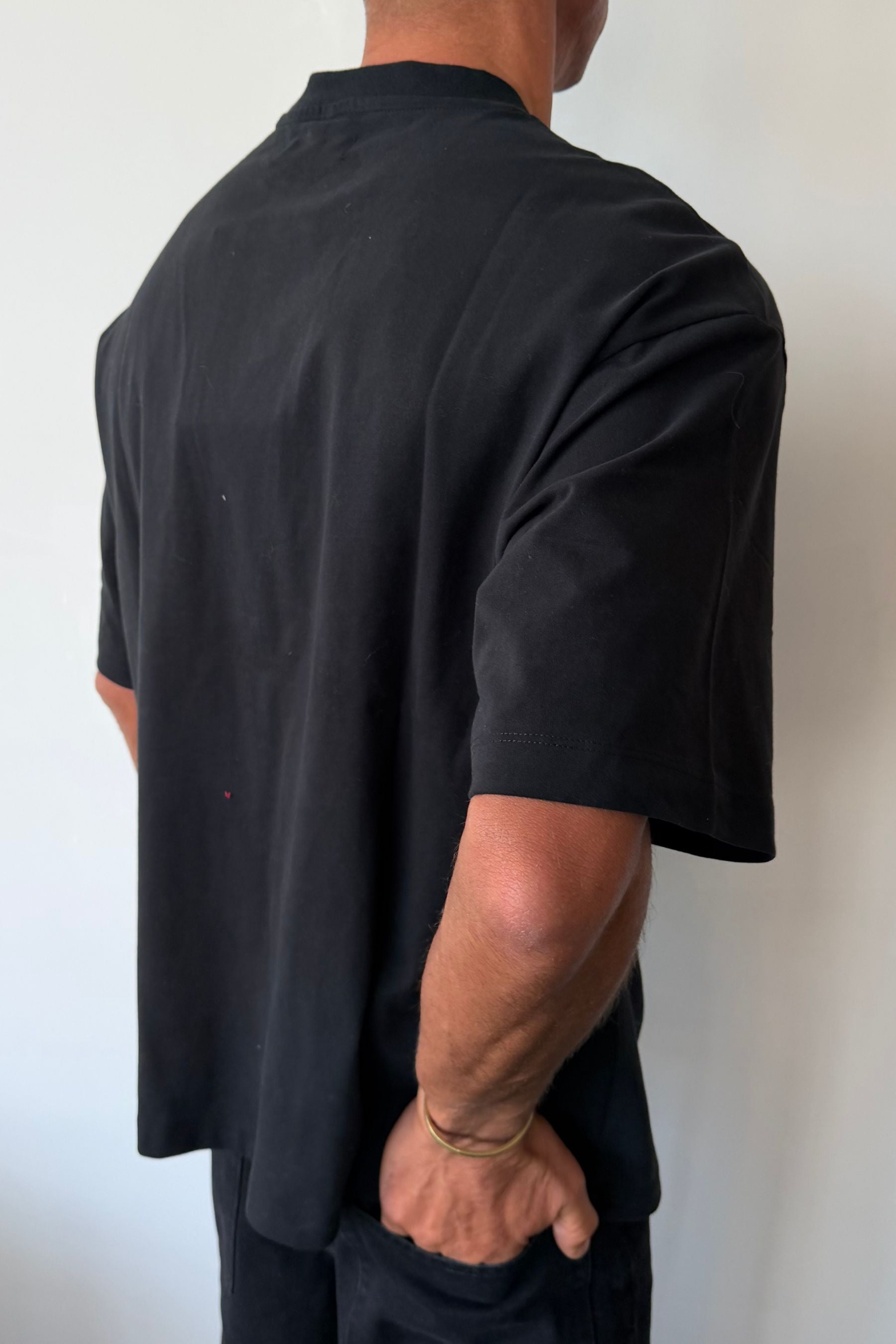 230G Cotton Premium Tee Black