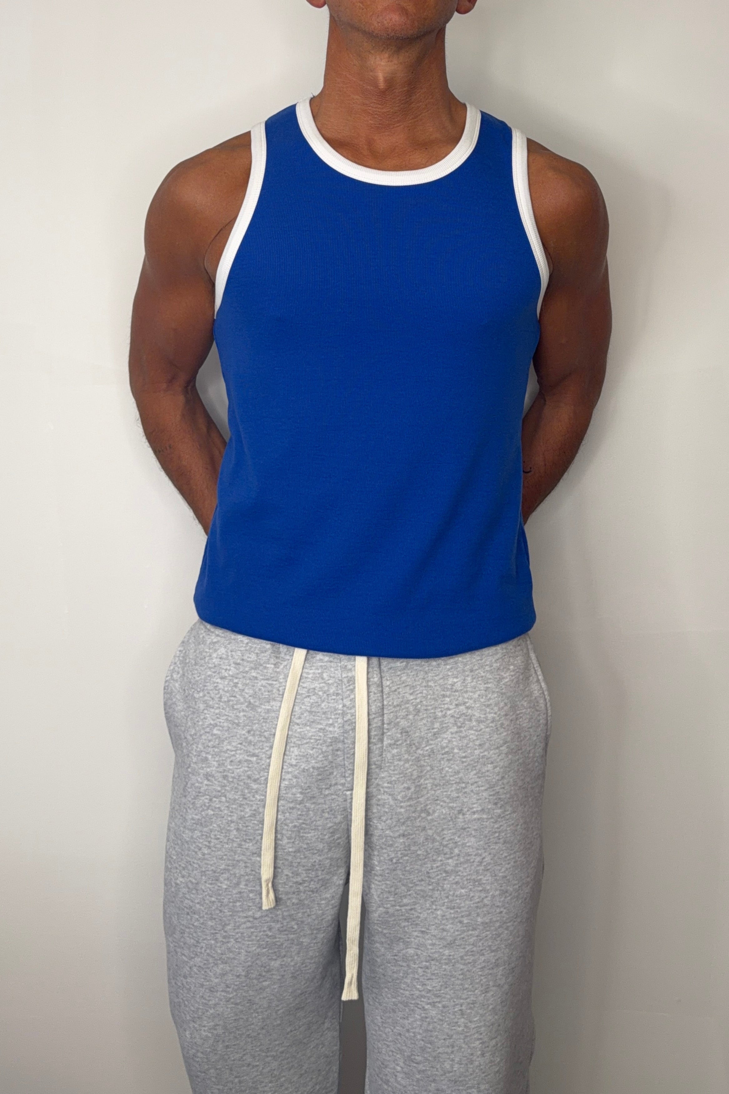 Dean Fitted Tank Ocean
