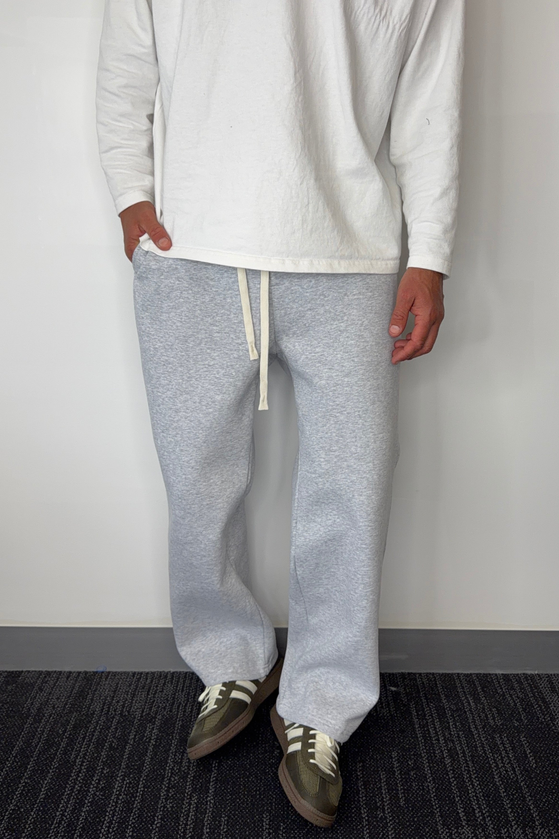 Roman Straight Track Pant Grey