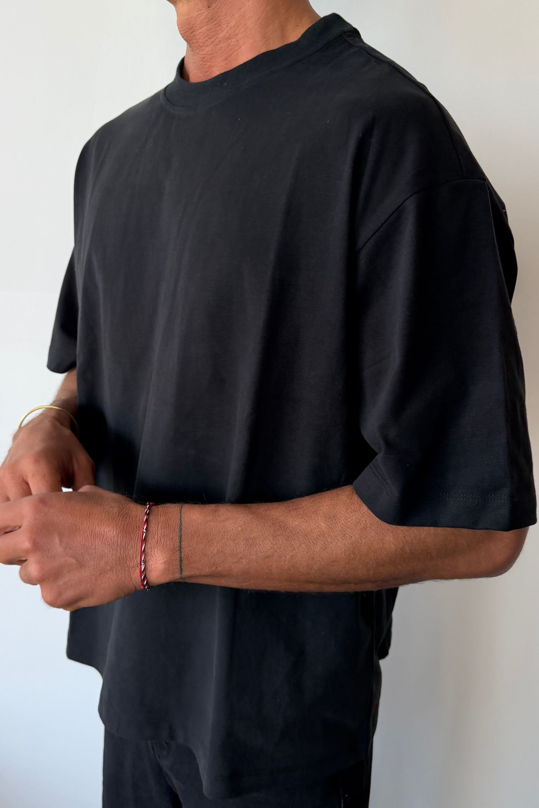 230G Cotton Premium Tee Black