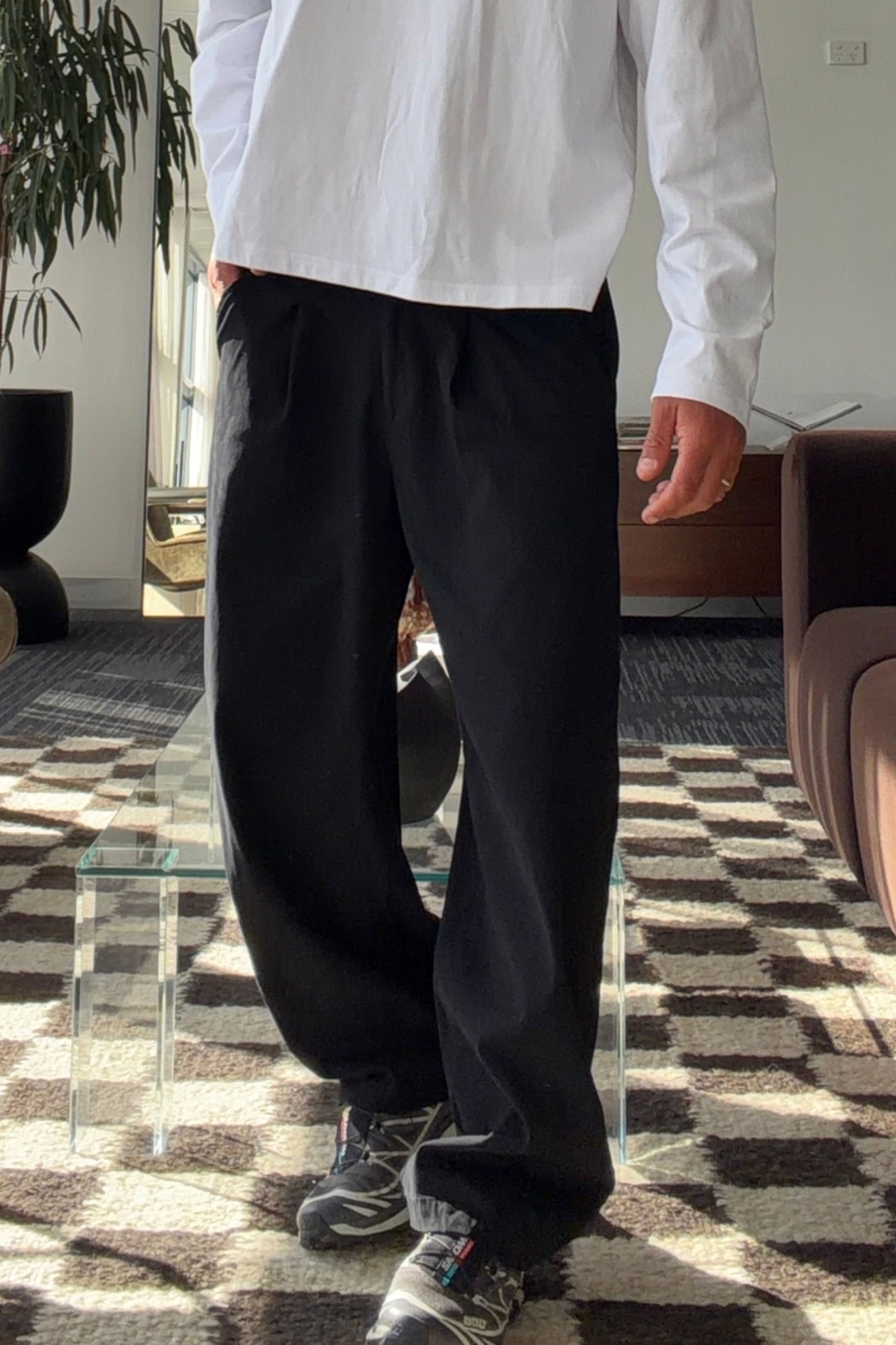 Harris Relaxed Pant Black