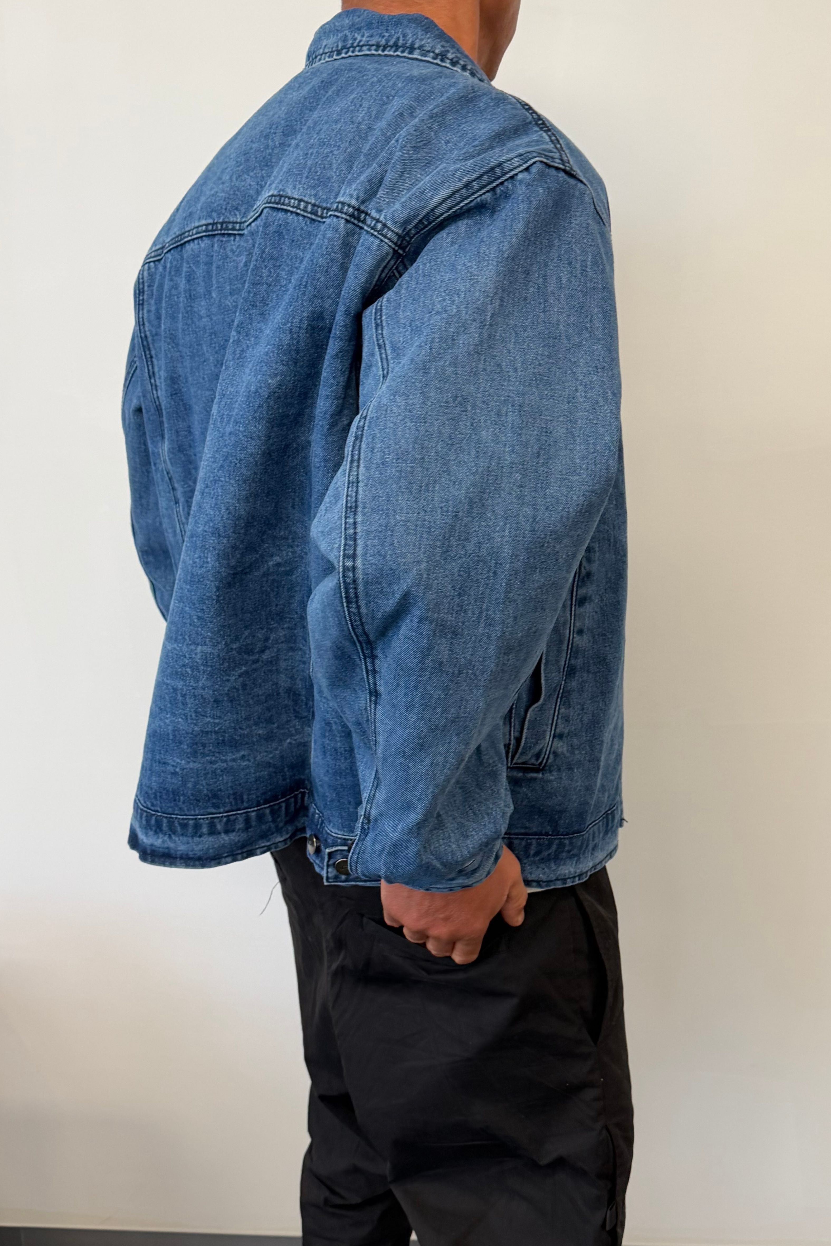 NTH Denim Lined Jacket Blue