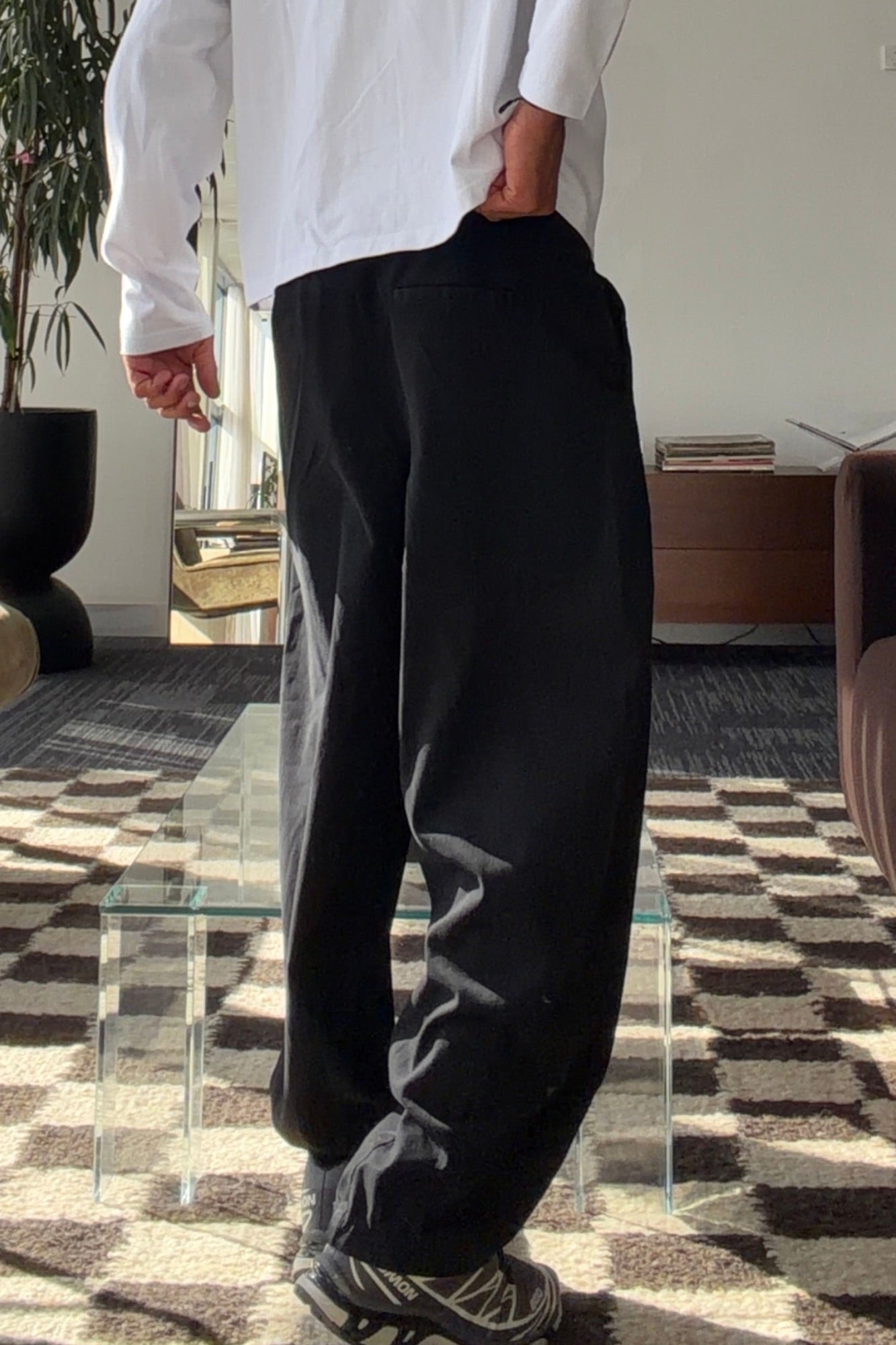 Harris Relaxed Pant Black