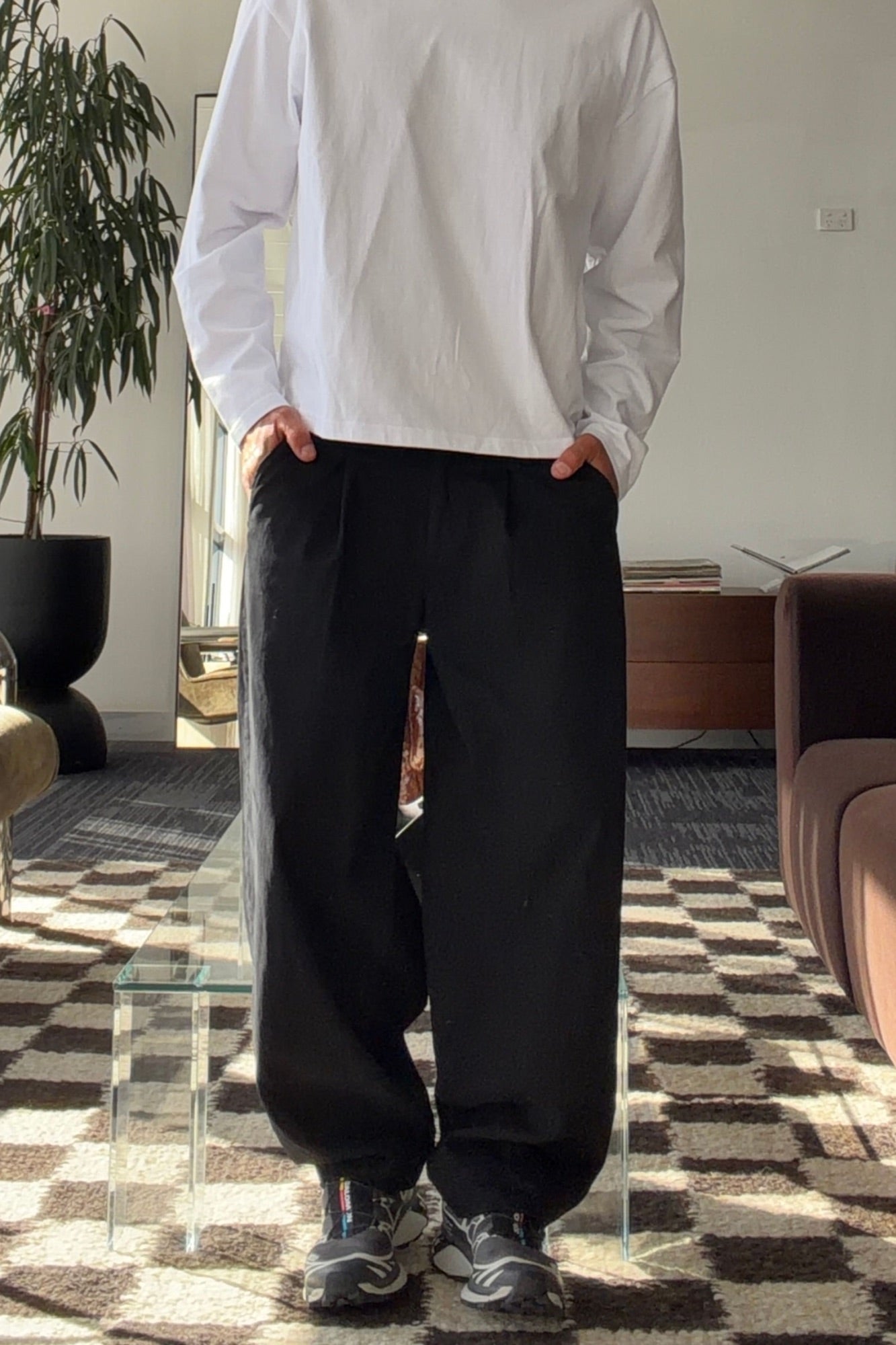 Harris Relaxed Pant Black