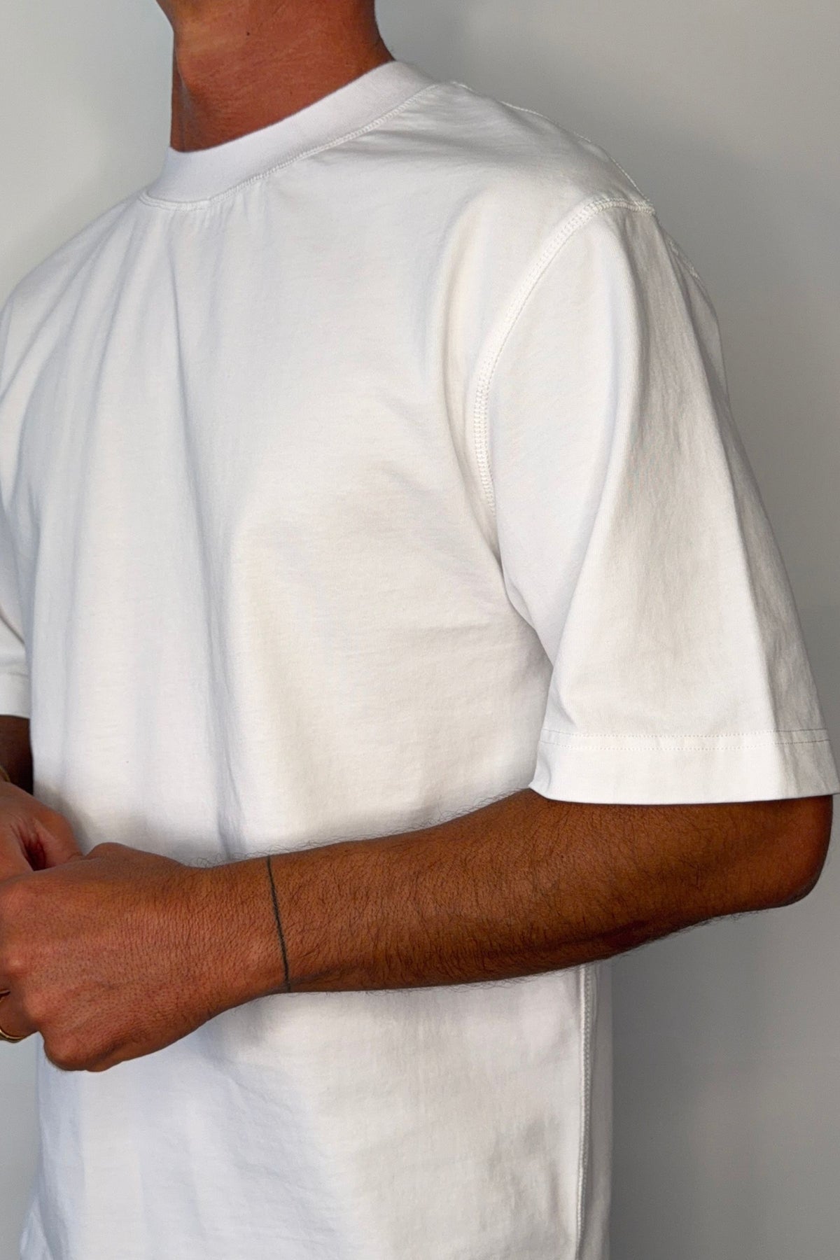 Bowie Cotton Tee White