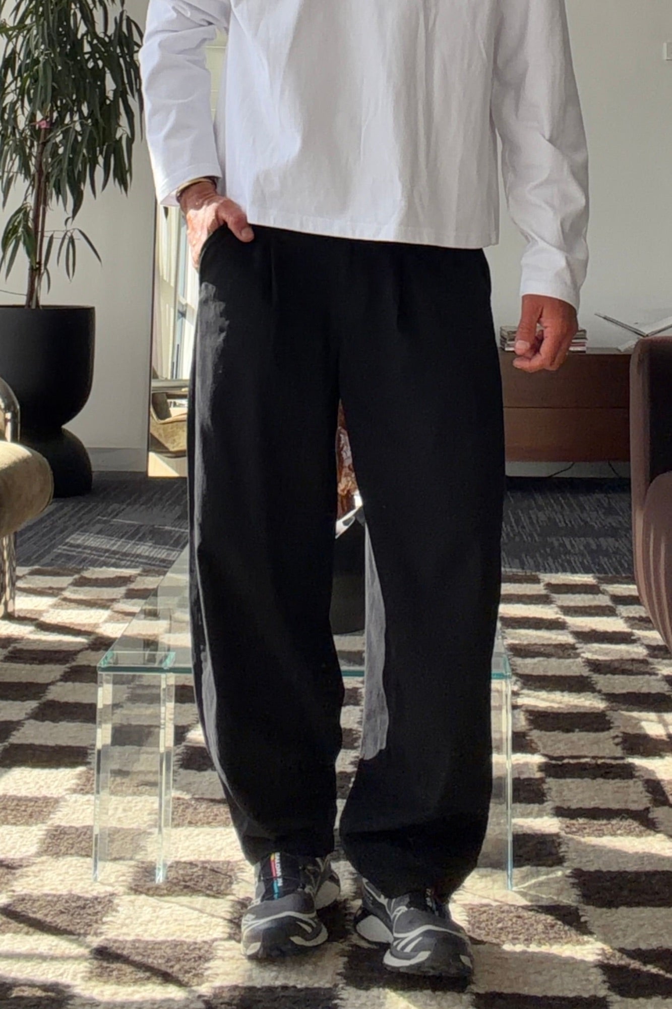 Harris Relaxed Pant Black