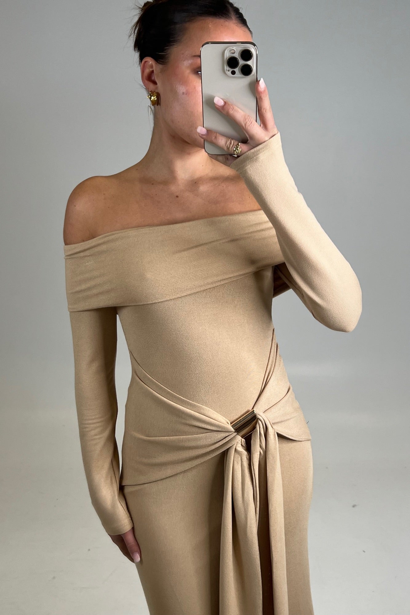 Waiora Maxi Dress Sand
