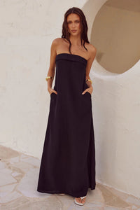 Saphira Maxi Dress Black - FINAL SALE