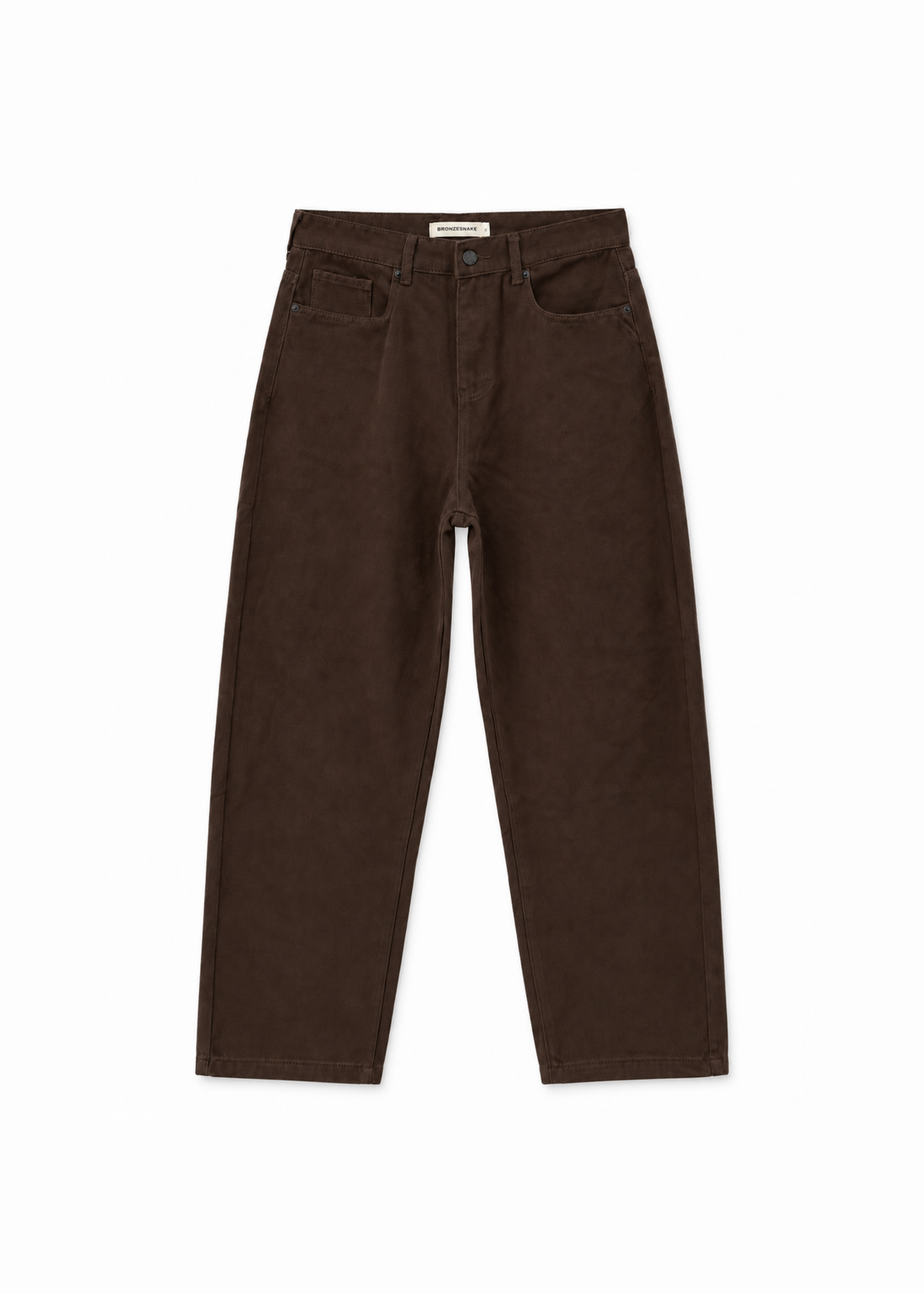 Newtown Baggy Denim Chocolate