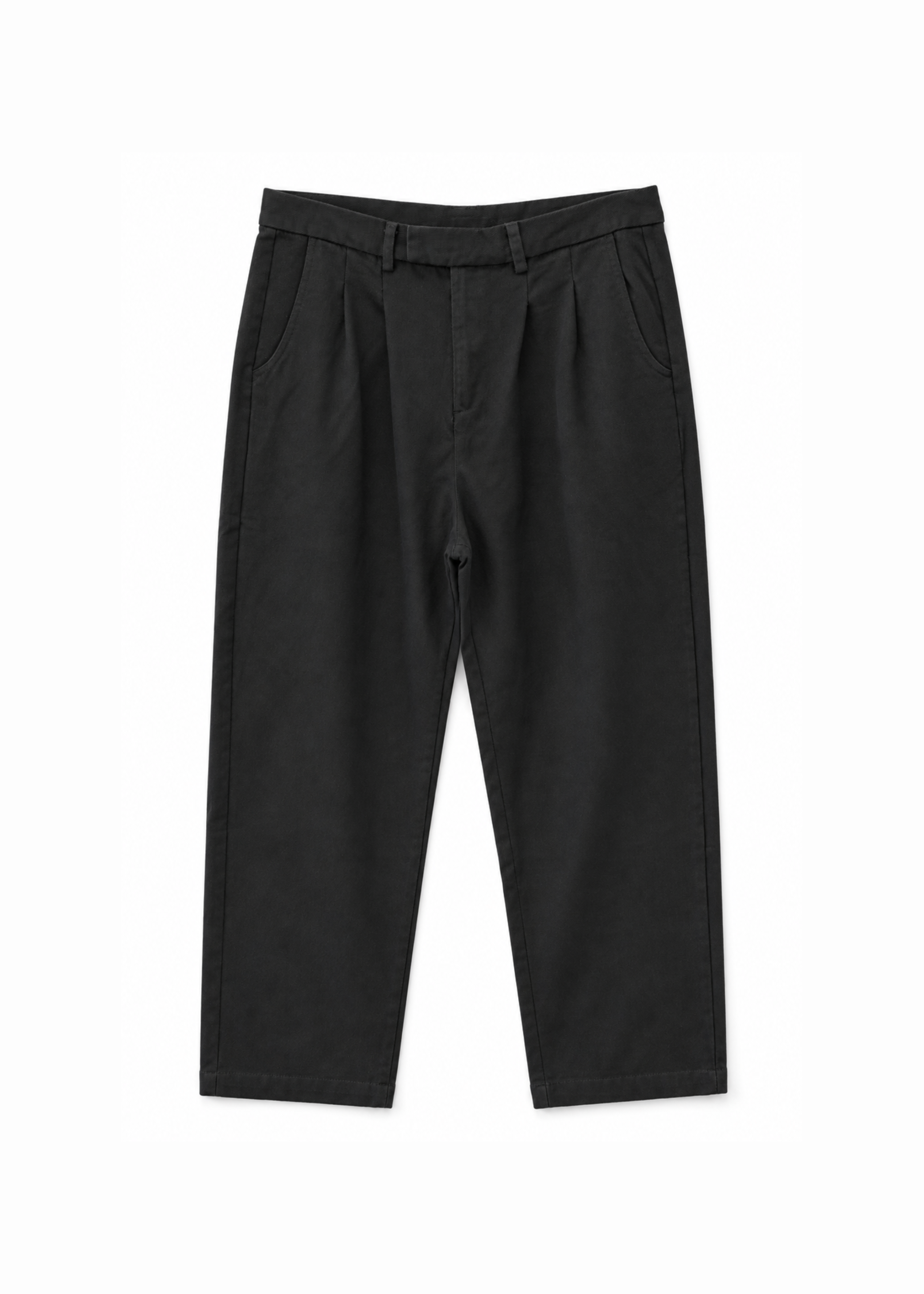Simon Baggy Pleat Pant Black