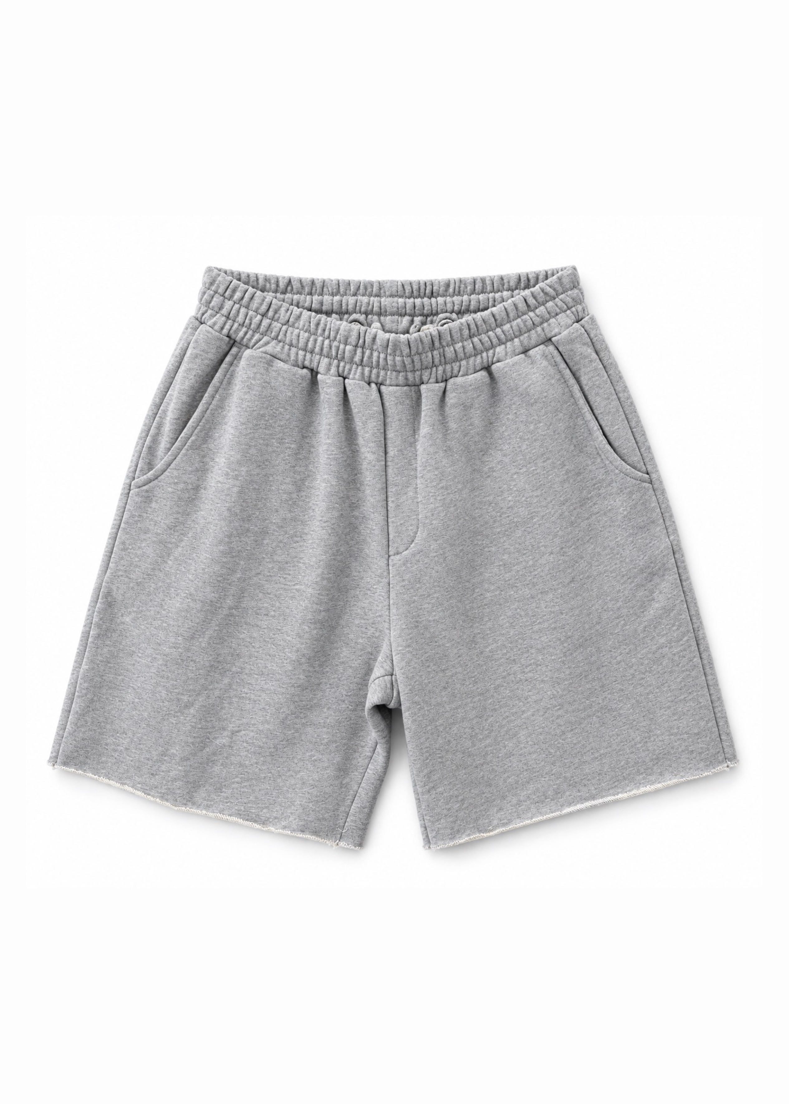 Heavyweight Raw Track Short Grey
