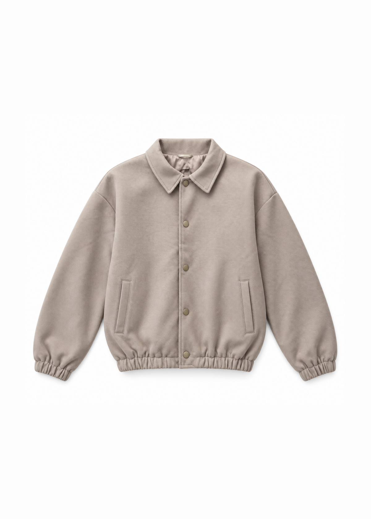 Chet Textured Bomber Ivory
