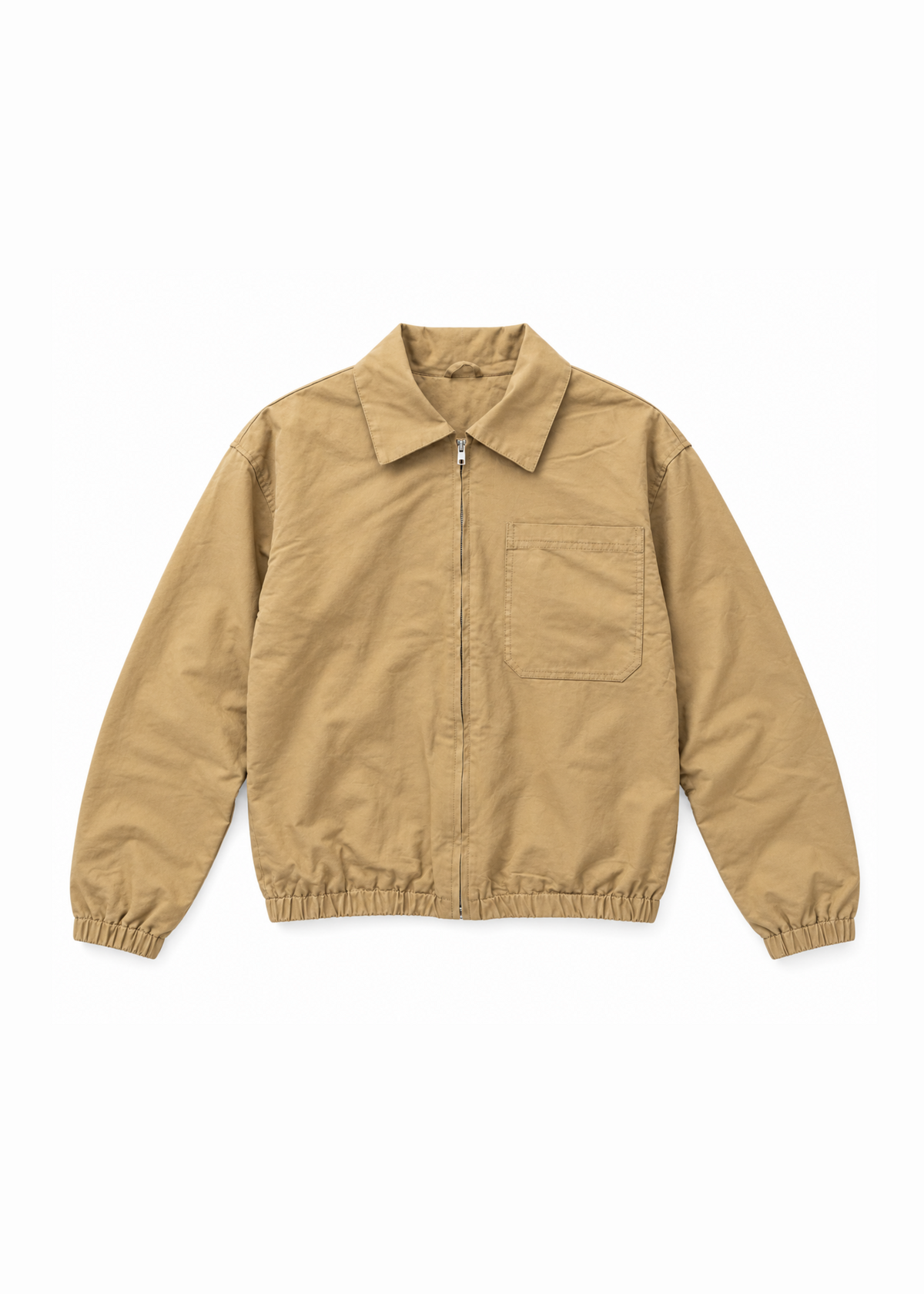 Charlie Soft Cotton Bomber Sand