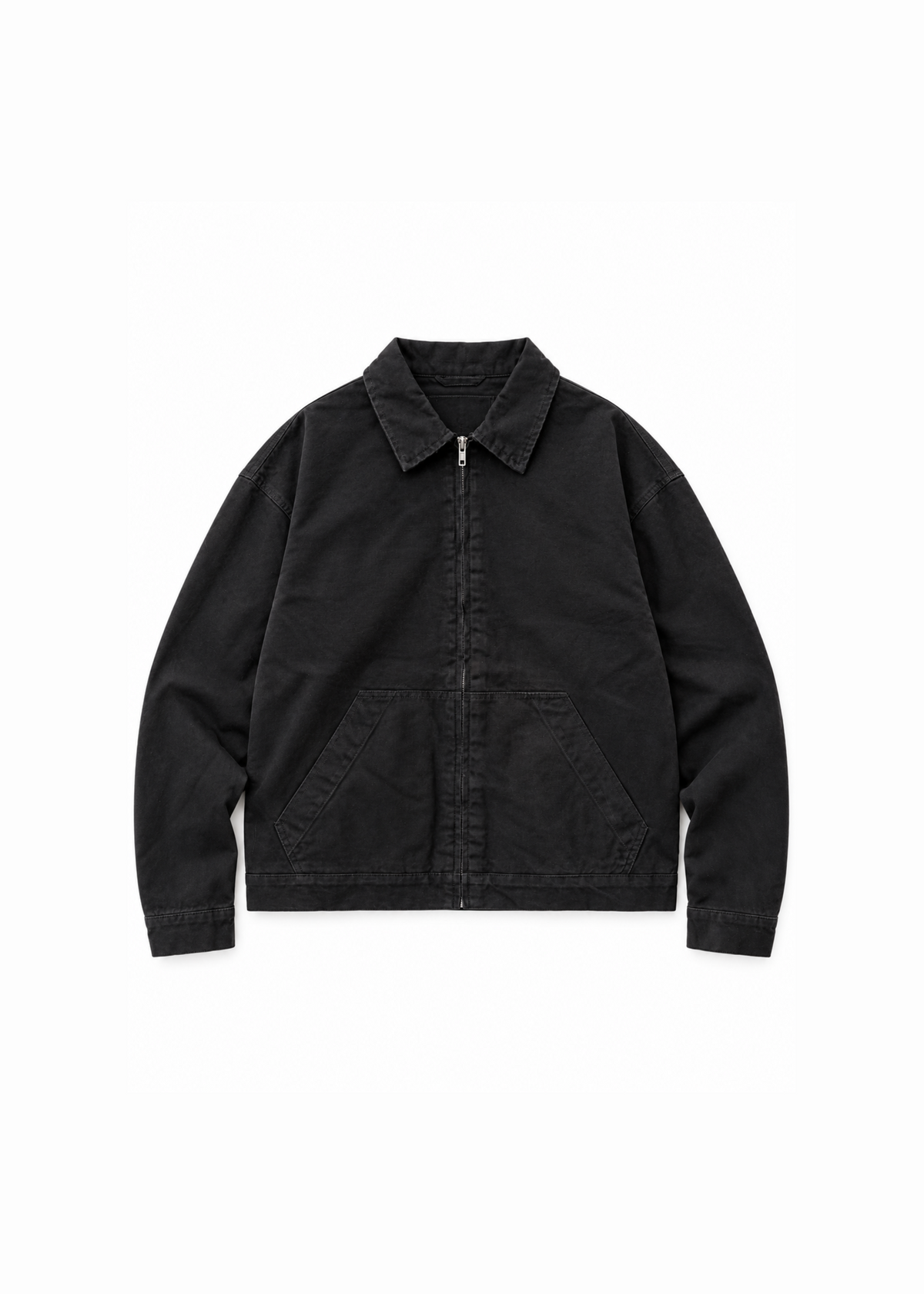 Collar Lined Jacket Black